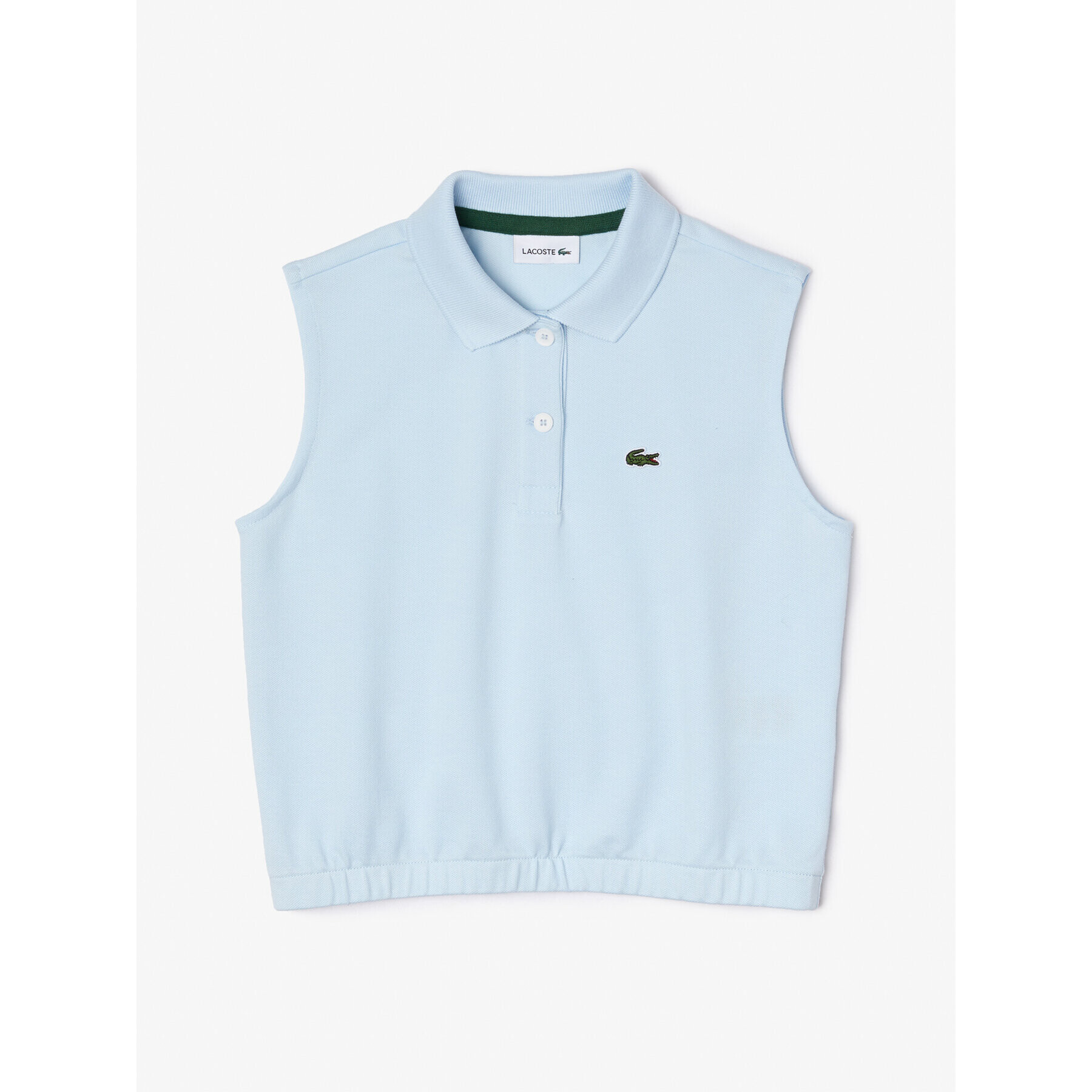 Lacoste Тениска с яка и копчета PJ5262 Син Regular Fit - Pepit.bg