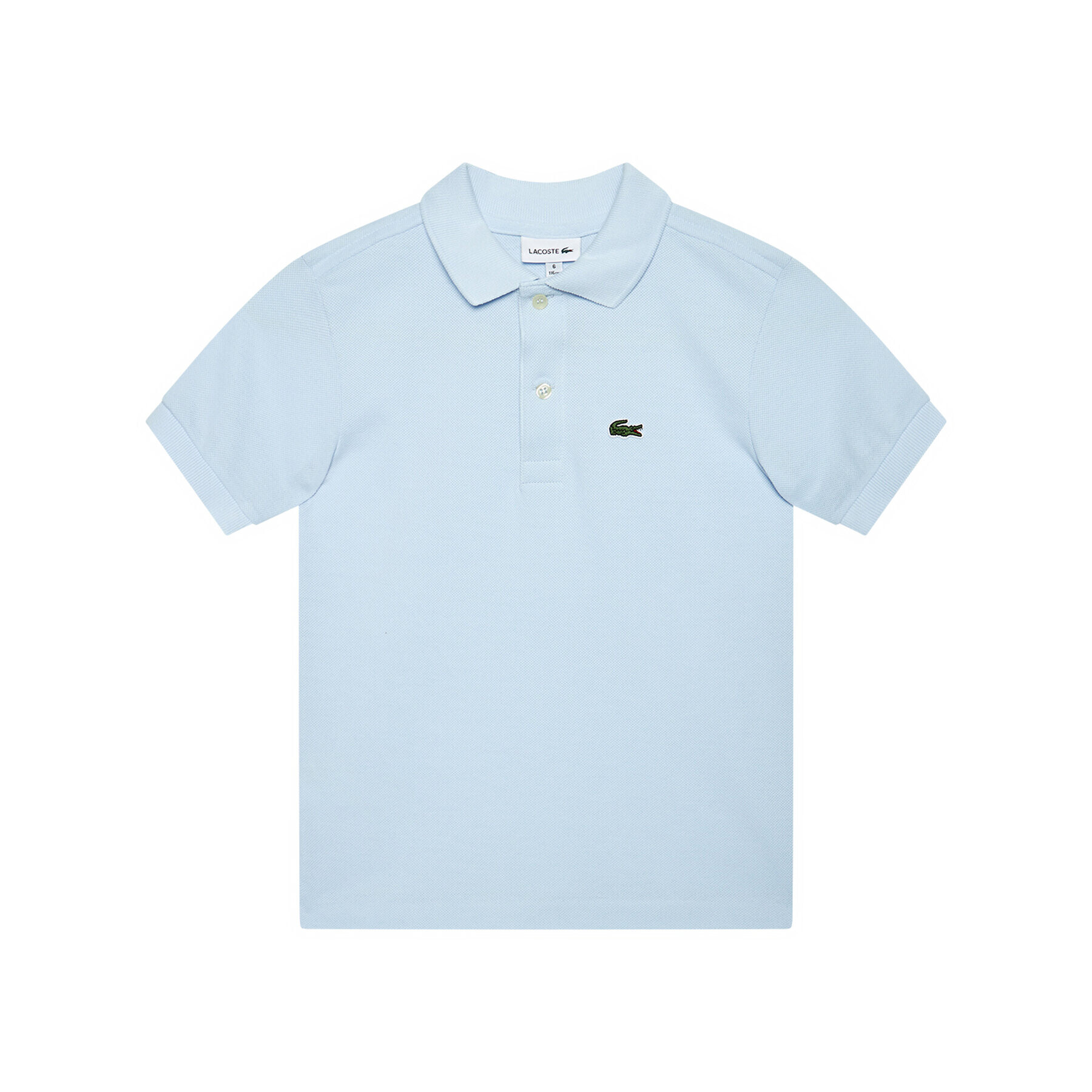 Lacoste Тениска с яка и копчета PJ2909 Син Regular Fit - Pepit.bg