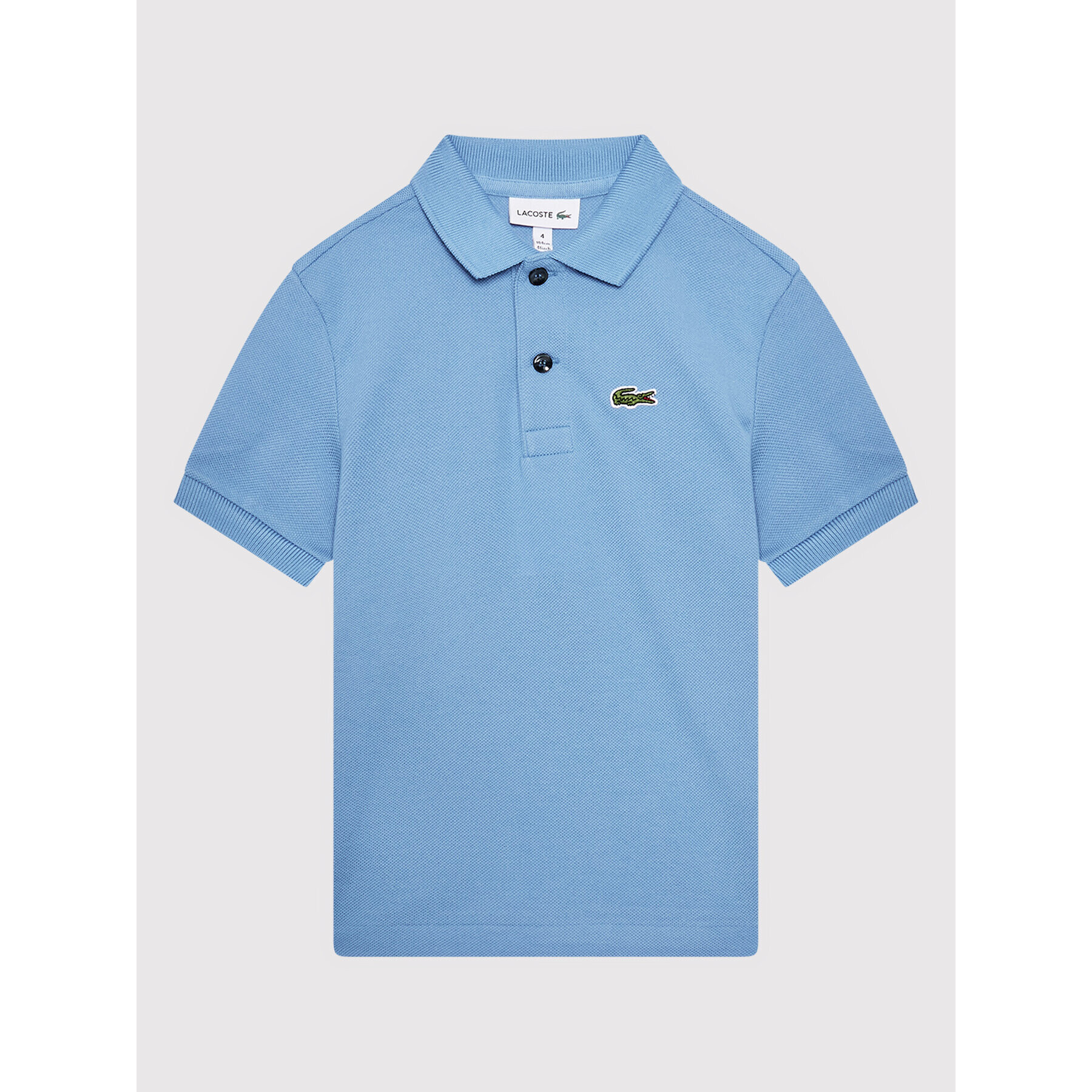 Lacoste Тениска с яка и копчета PJ2909 Син Regular Fit - Pepit.bg