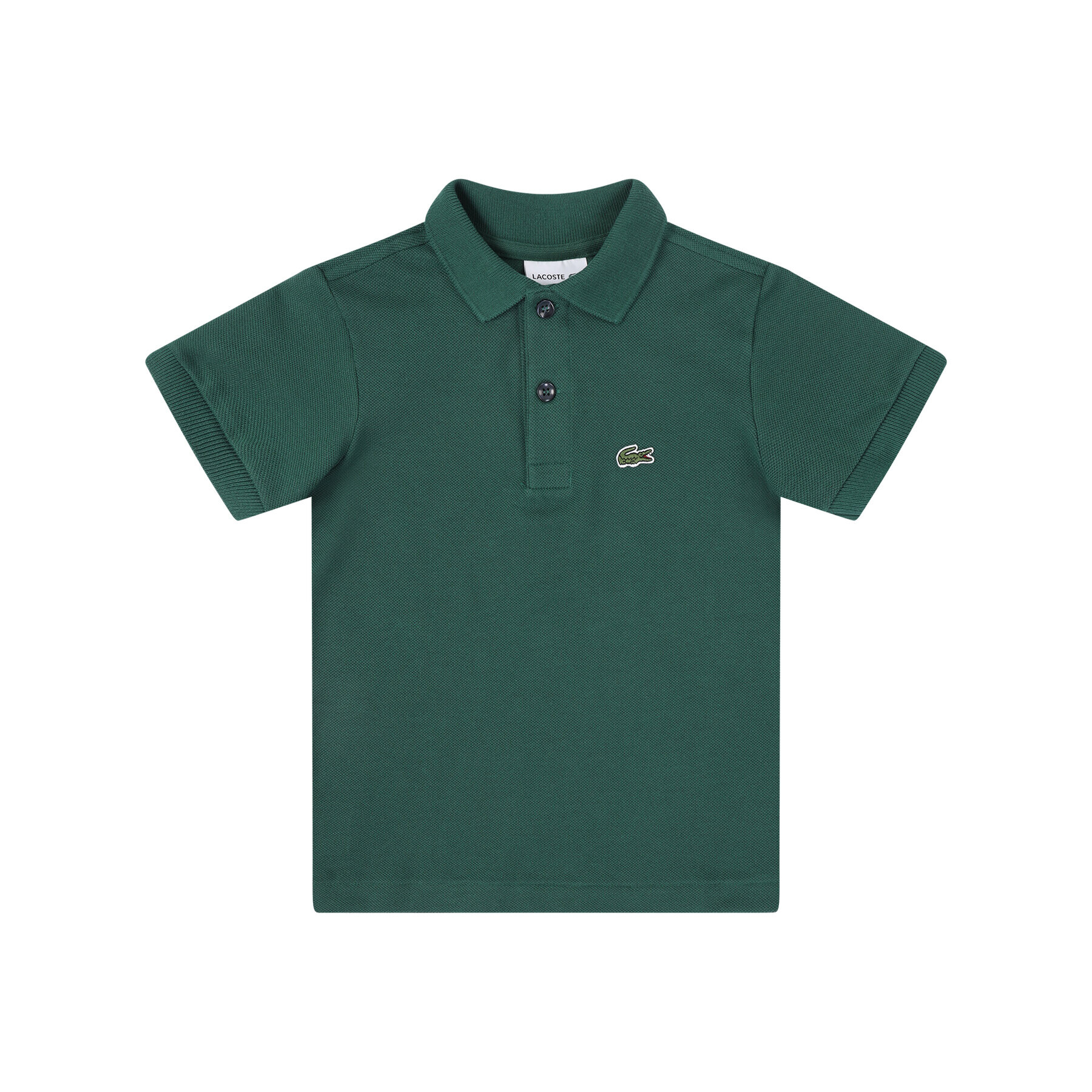 Lacoste Тениска с яка и копчета PJ2909 Зелен Regular Fit - Pepit.bg