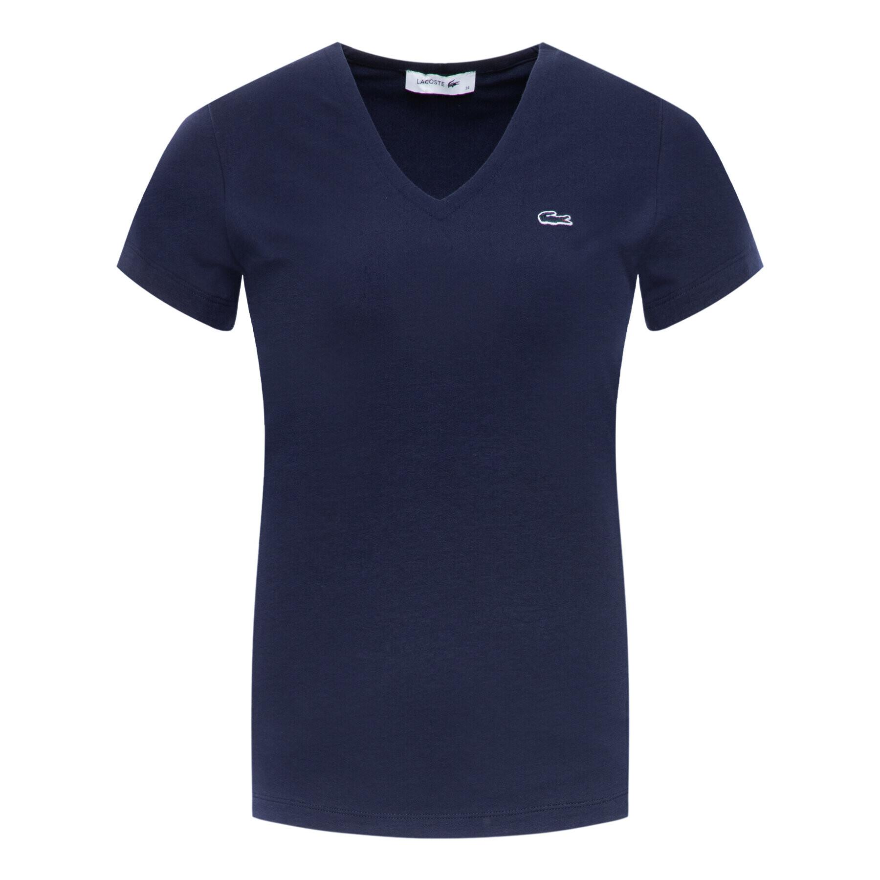 Lacoste Тишърт TF0999 Тъмносин Regular Fit - Pepit.bg