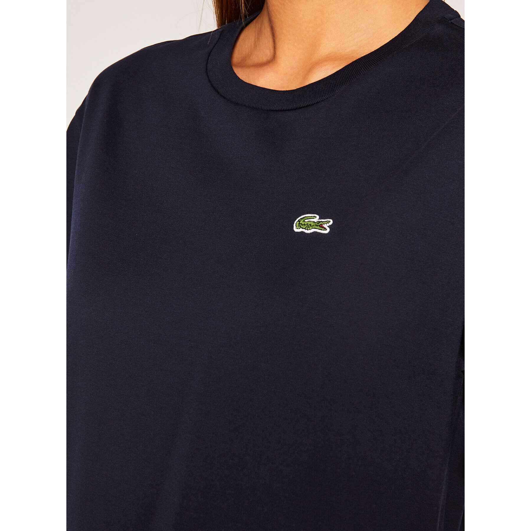 Lacoste Тишърт TF5441 Тъмносин Regular Fit - Pepit.bg