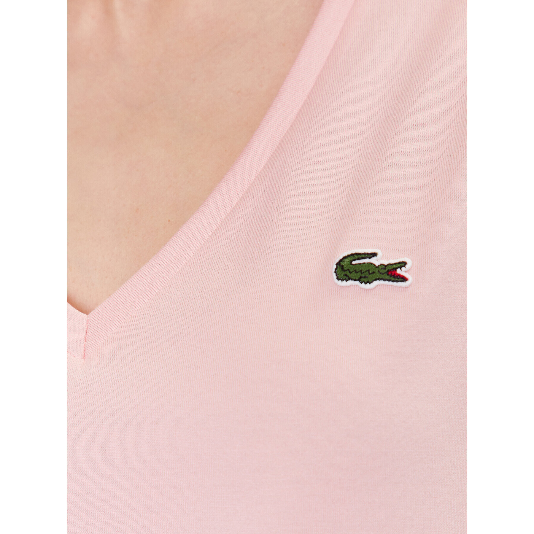 Lacoste Тишърт TF8392 Розов Regular Fit - Pepit.bg