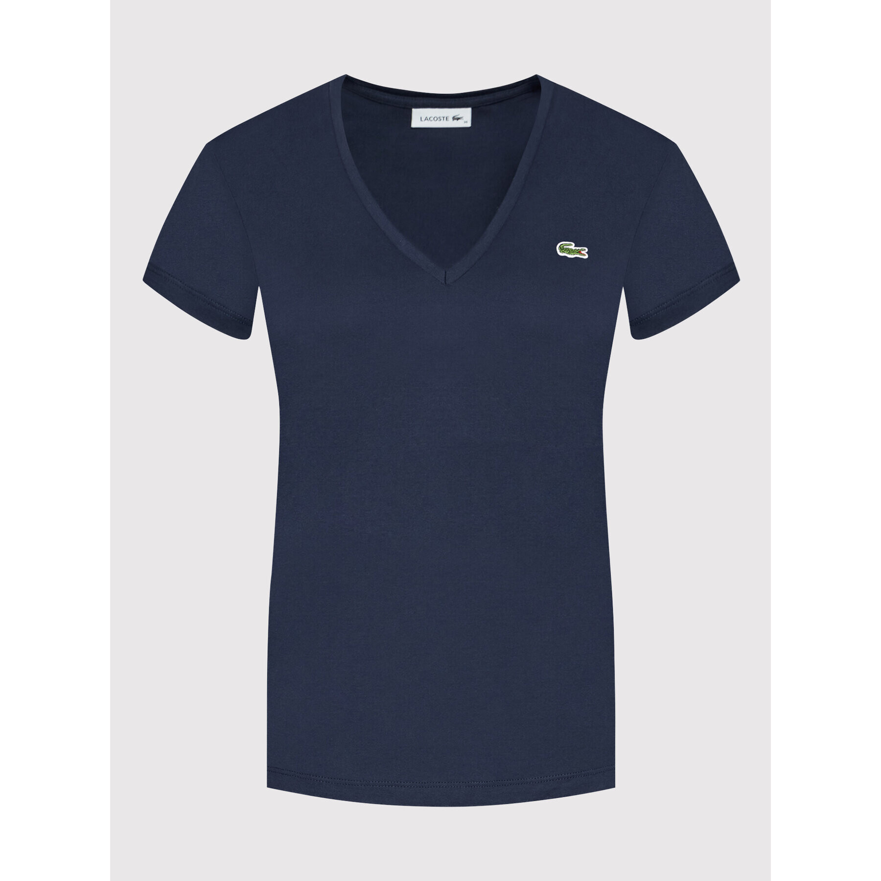 Lacoste Тишърт TF8392 Тъмносин Relaxed Fit - Pepit.bg