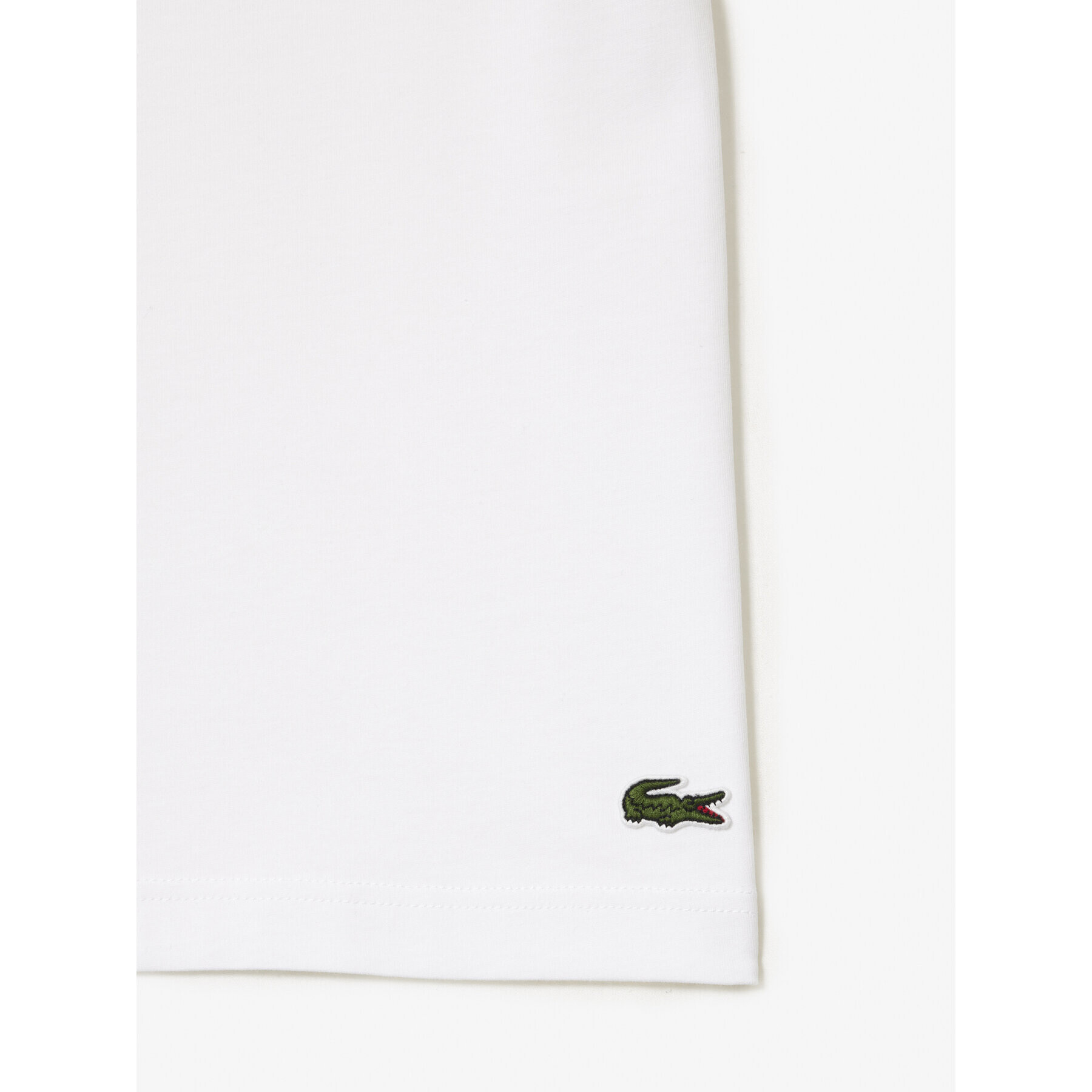 Lacoste Тишърт TH1285 Бял Regular Fit - Pepit.bg