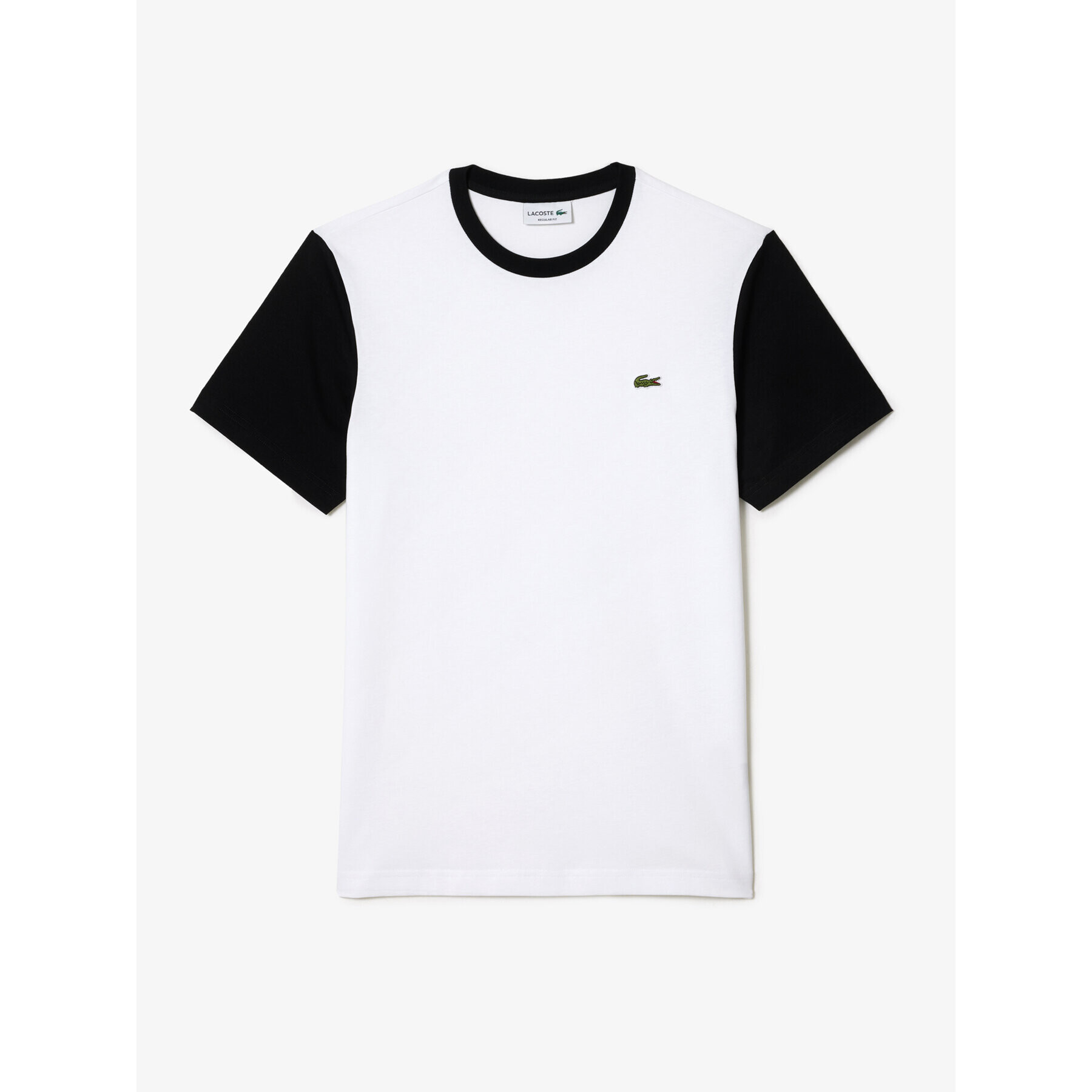 Lacoste Тишърт TH1298 Бял Regular Fit - Pepit.bg