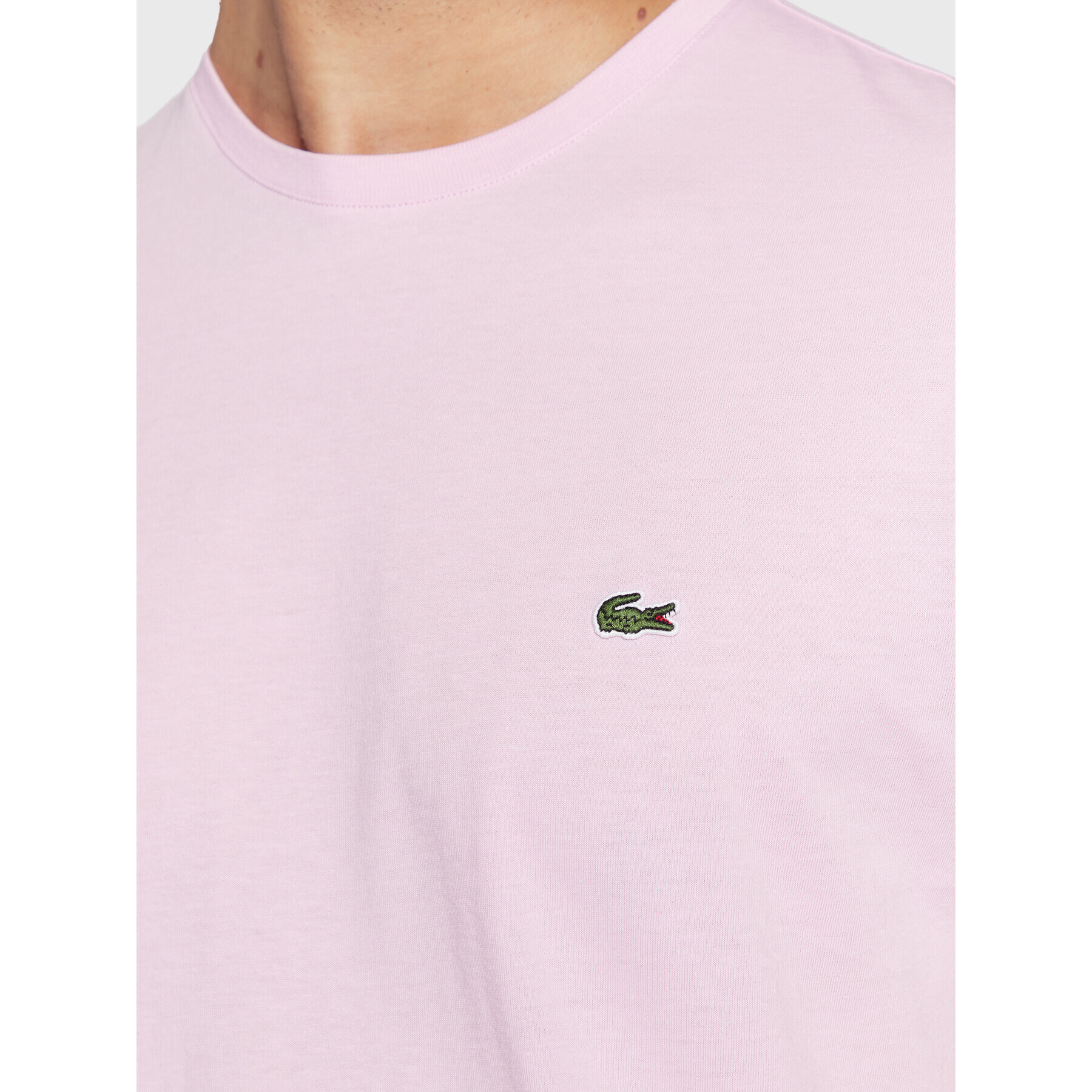 Lacoste Тишърт TH2038 Розов Regular Fit - Pepit.bg