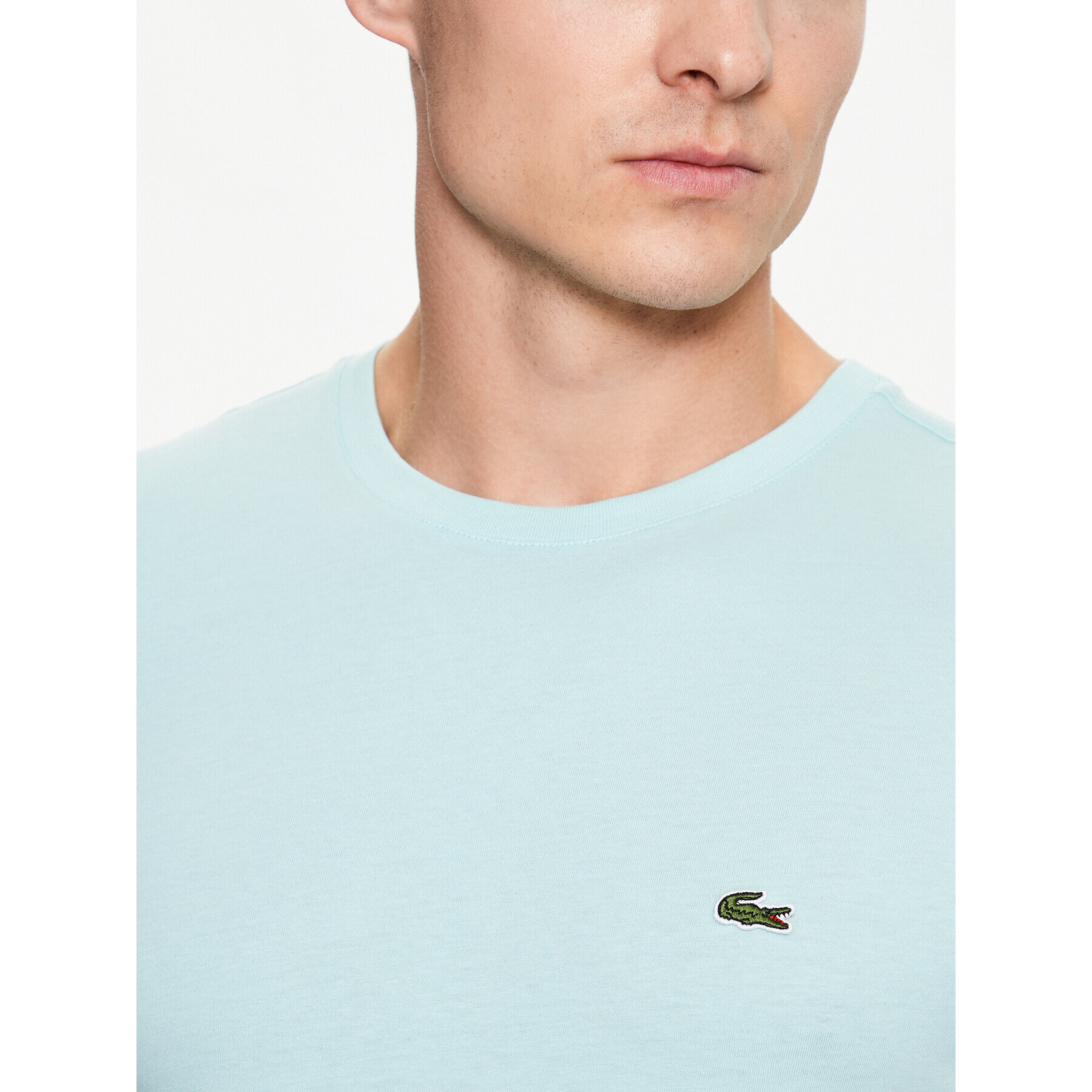 Lacoste Тишърт TH2038 Зелен Regular Fit - Pepit.bg