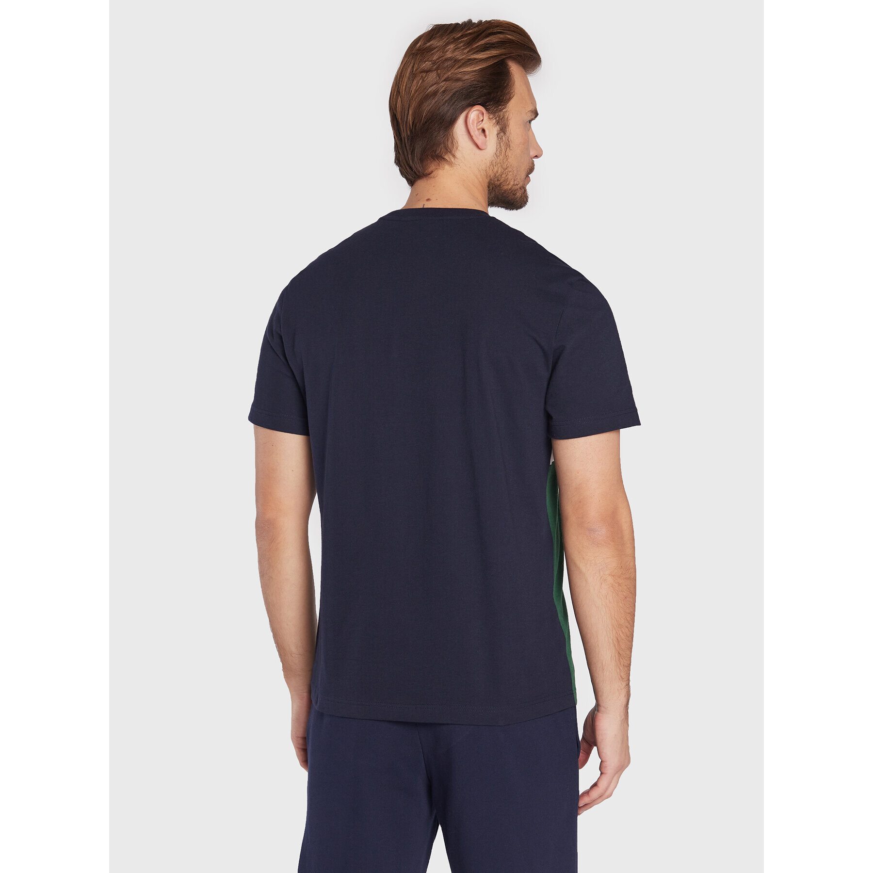 Lacoste Тишърт TH3384 Тъмносин Regular Fit - Pepit.bg