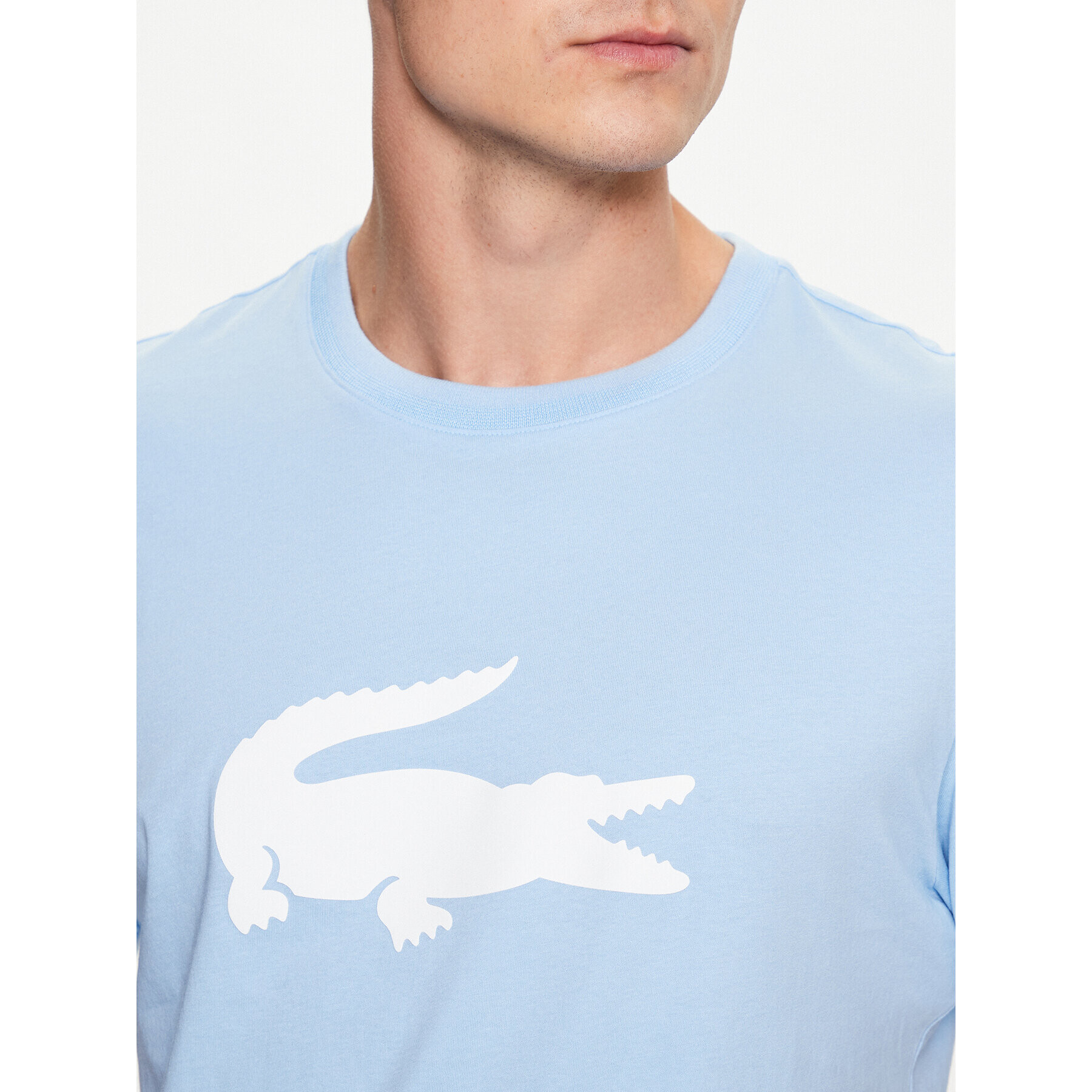 Lacoste Тишърт TH4191 Син Regular Fit - Pepit.bg