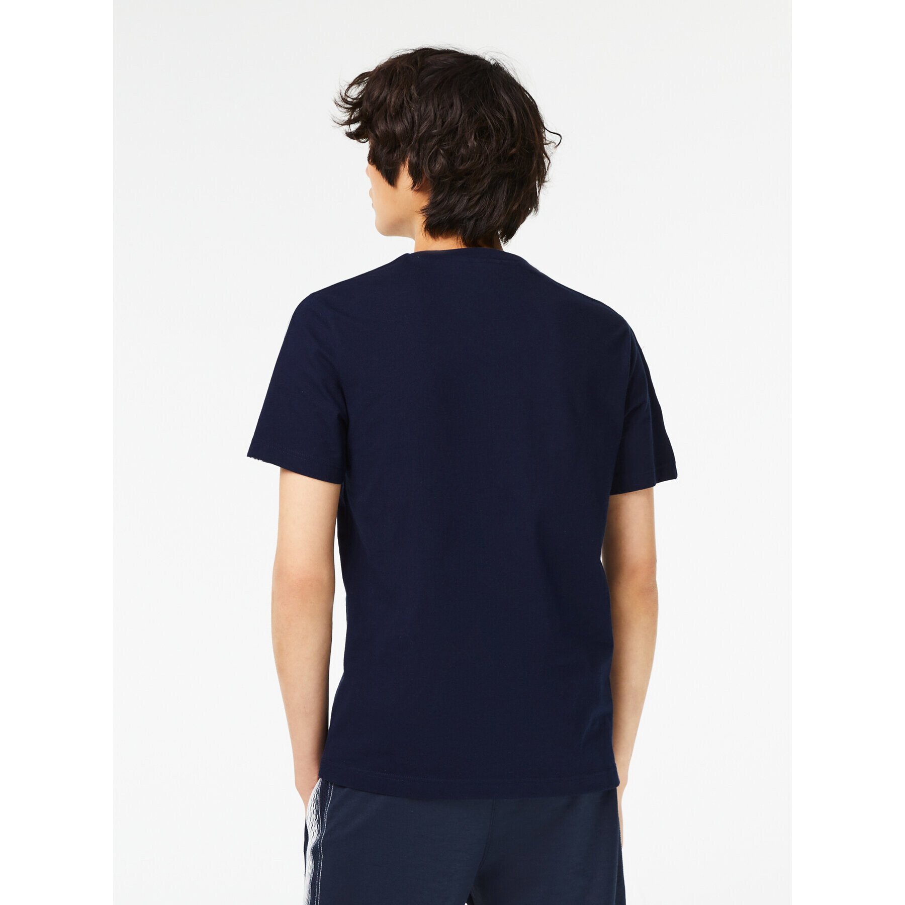 Lacoste Тишърт TH5071 Тъмносин Regular Fit - Pepit.bg