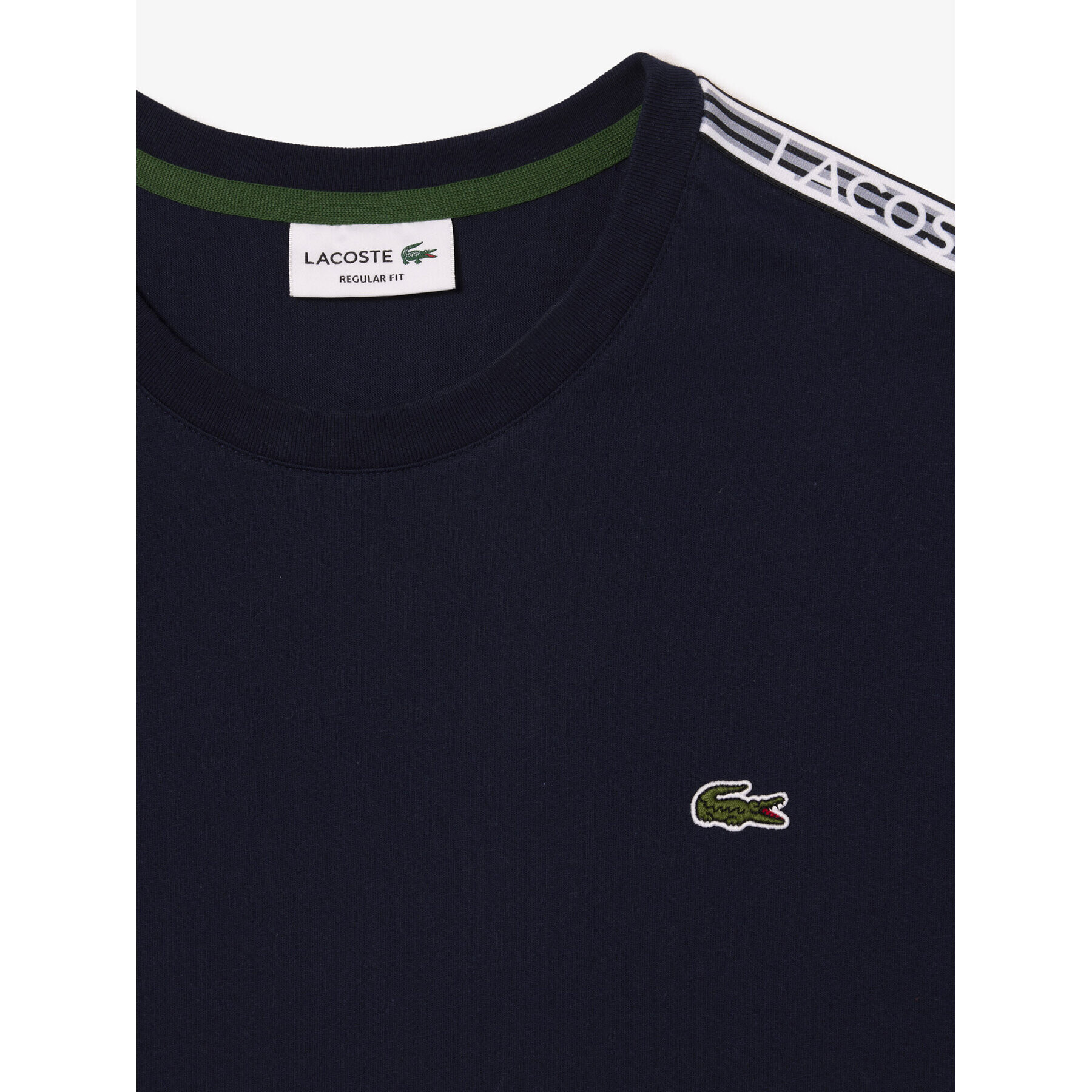 Lacoste Тишърт TH5071 Тъмносин Regular Fit - Pepit.bg