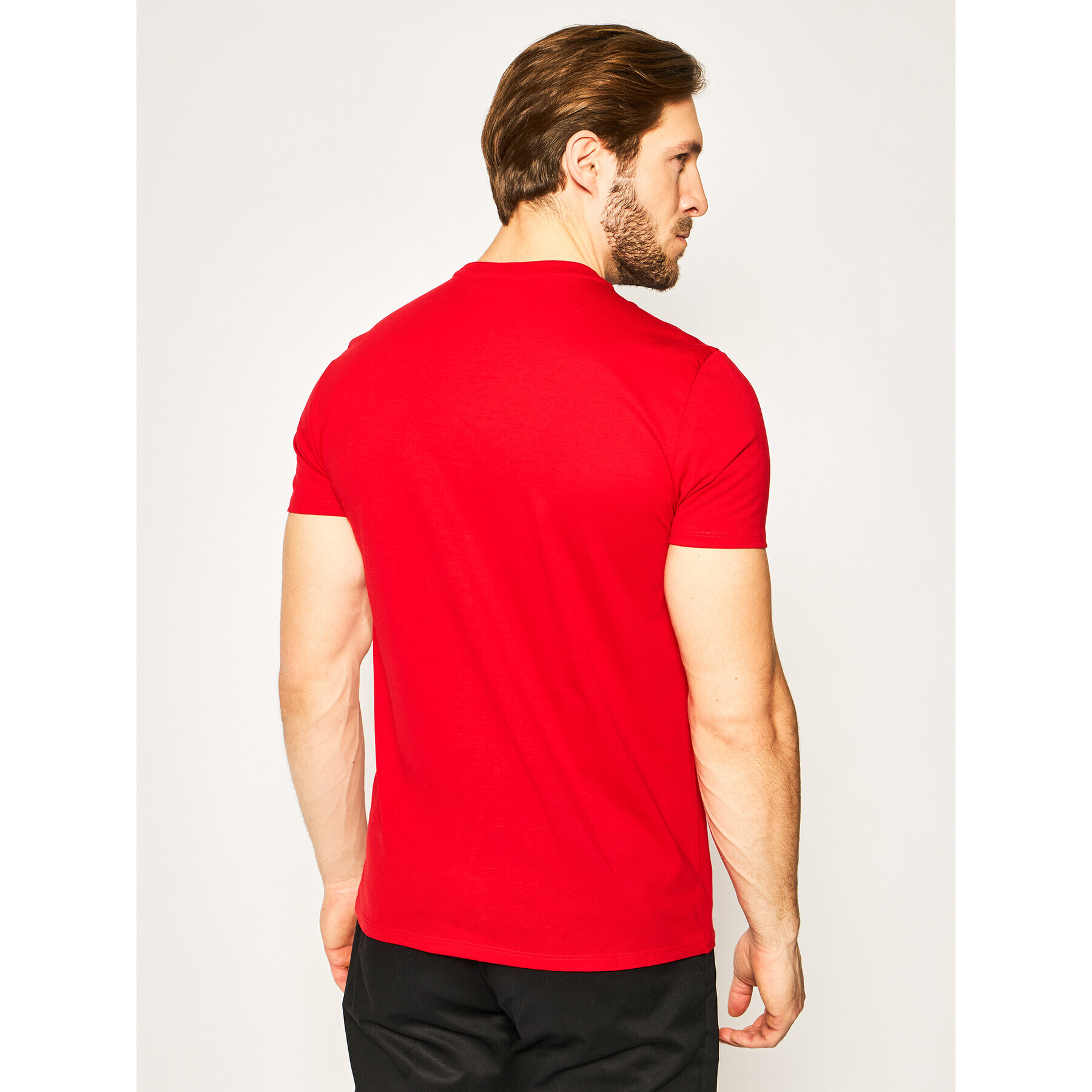 Lacoste Тишърт TH6709 Червен Regular Fit - Pepit.bg