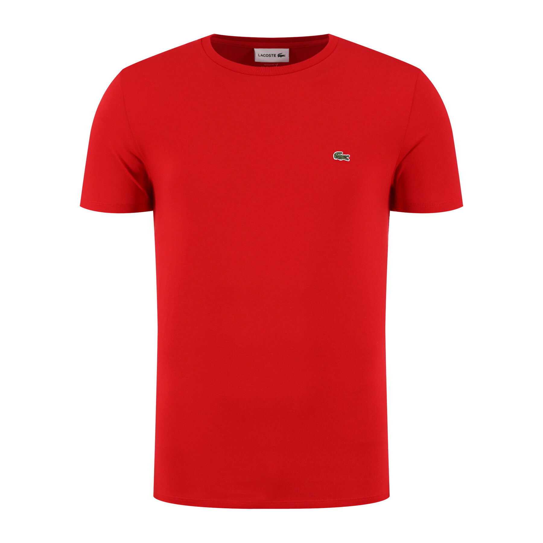 Lacoste Тишърт TH6709 Червен Regular Fit - Pepit.bg