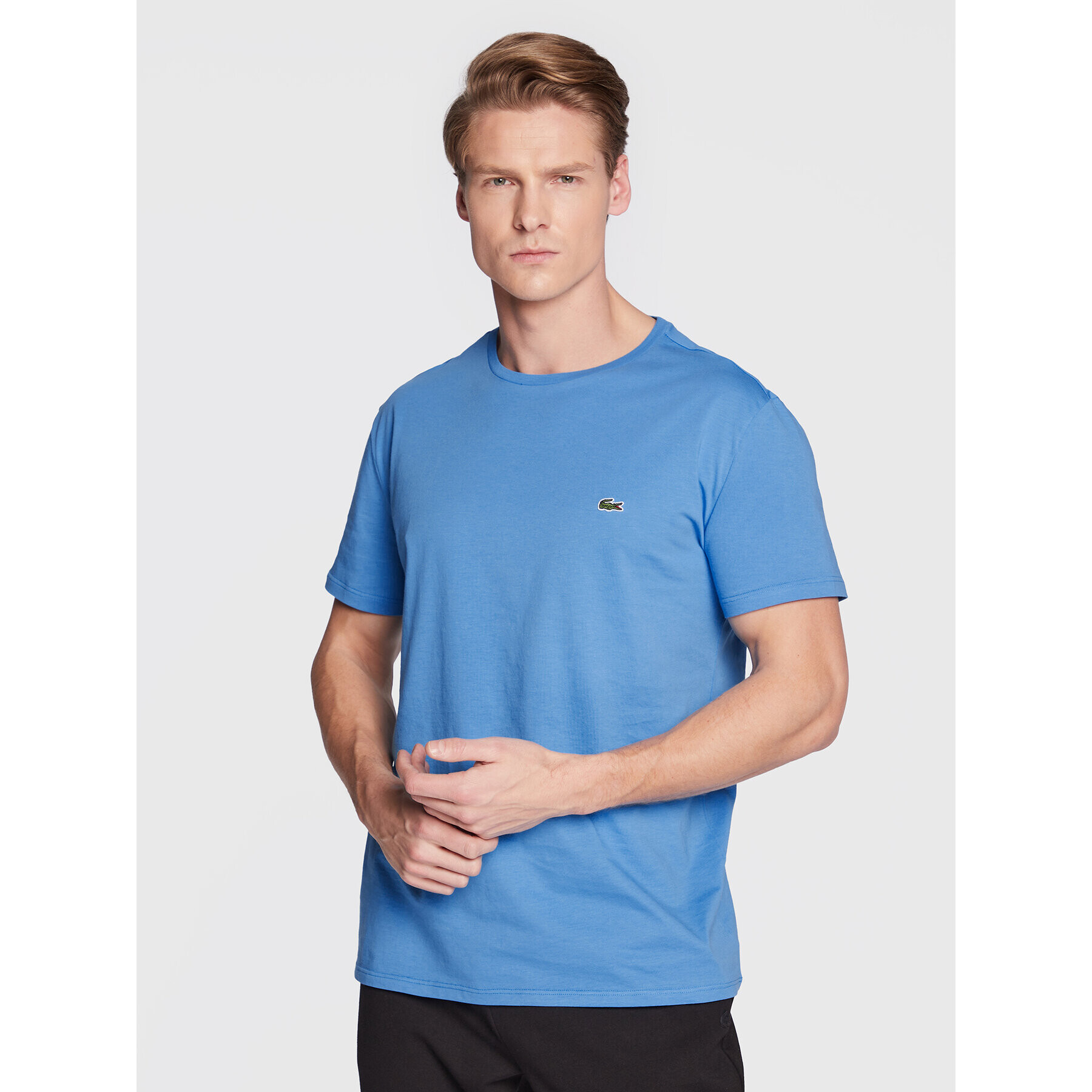 Lacoste Тишърт TH6709 Син Regular Fit - Pepit.bg