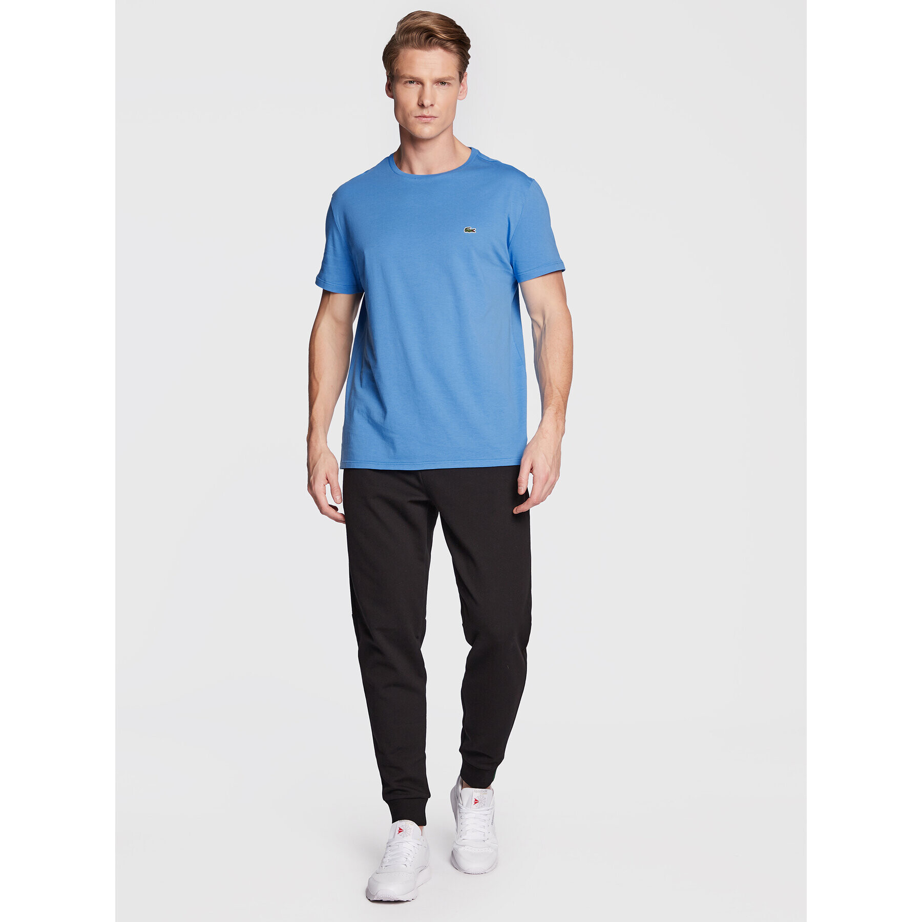 Lacoste Тишърт TH6709 Син Regular Fit - Pepit.bg