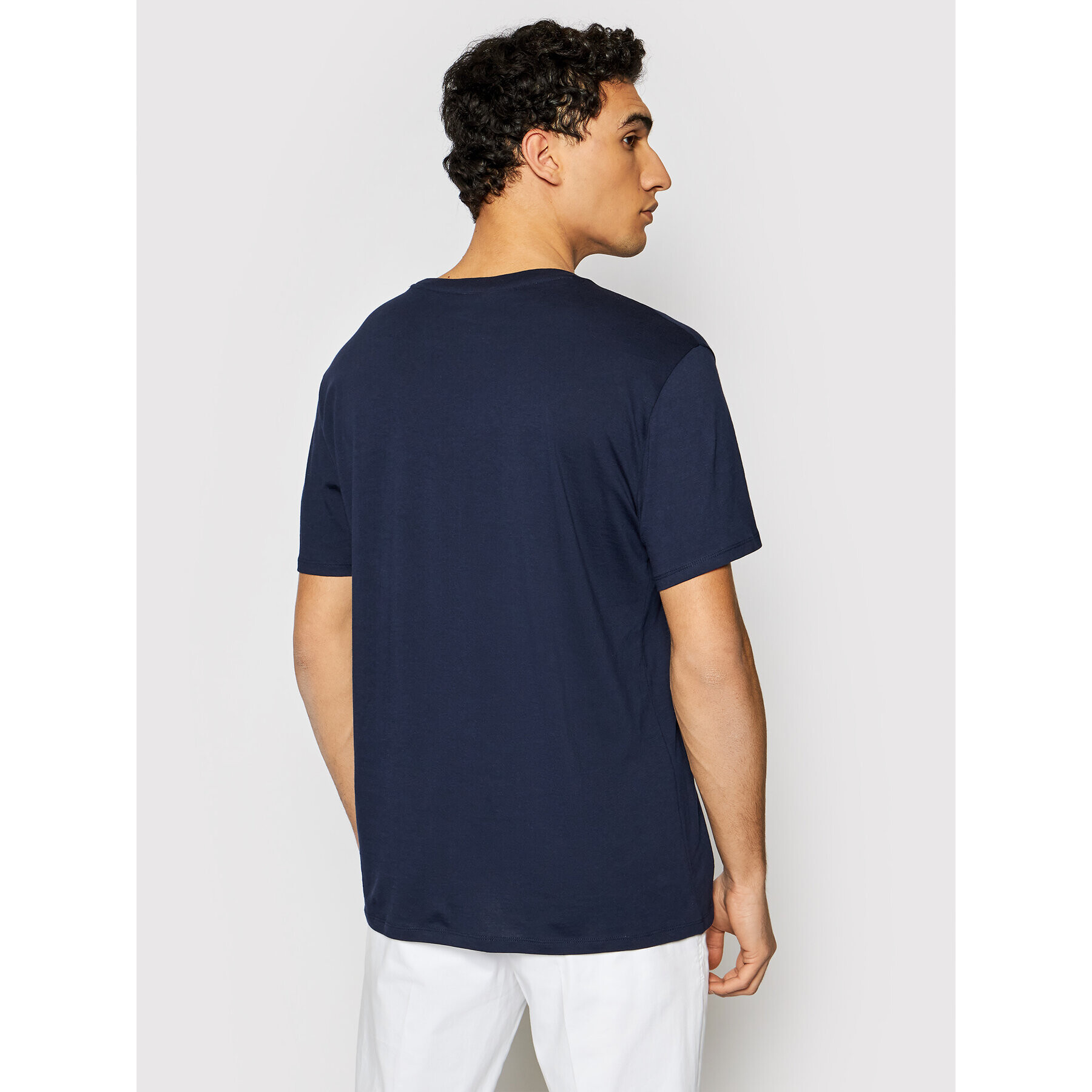 Lacoste Тишърт TH6709 Тъмносин Regular Fit - Pepit.bg