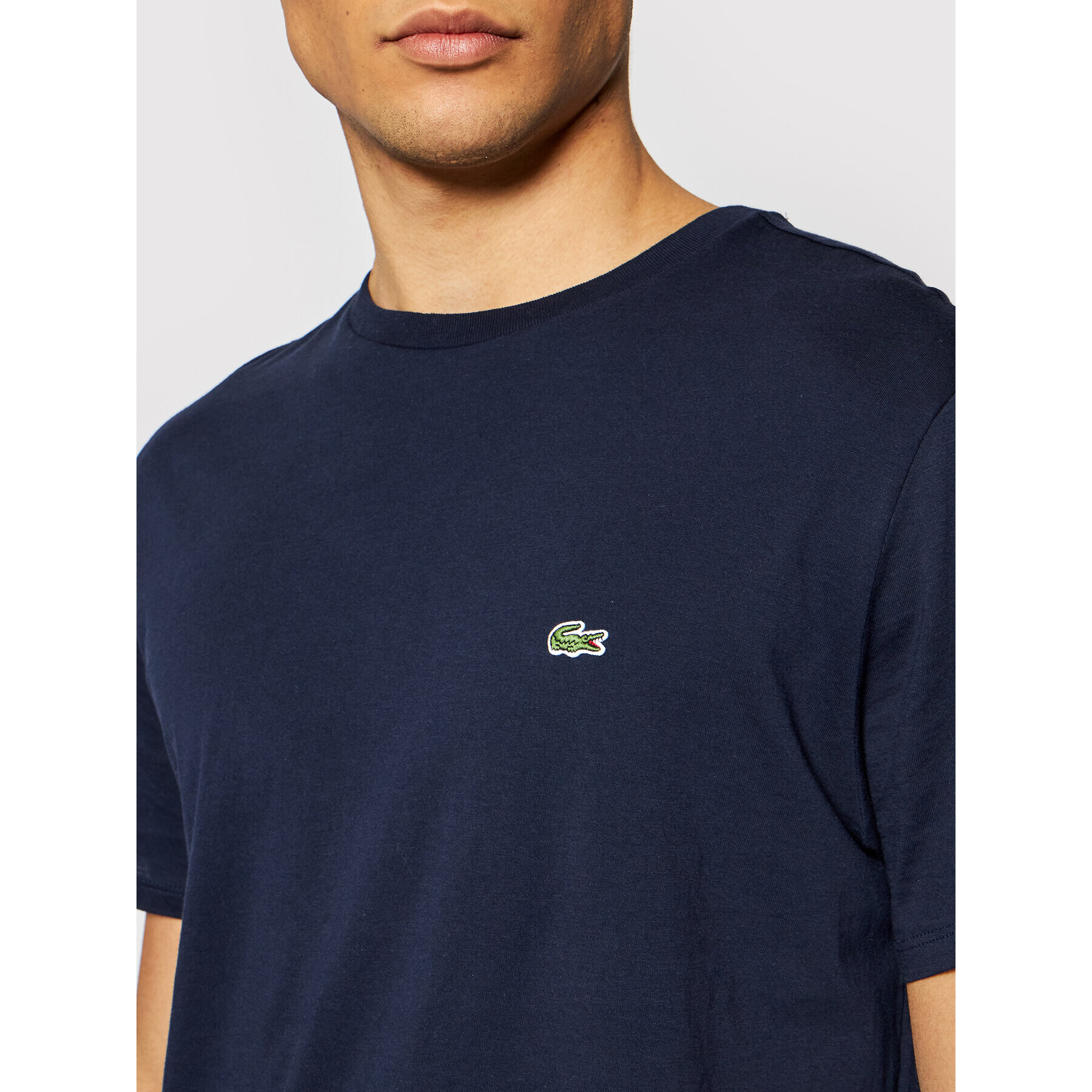 Lacoste Тишърт TH6709 Тъмносин Regular Fit - Pepit.bg