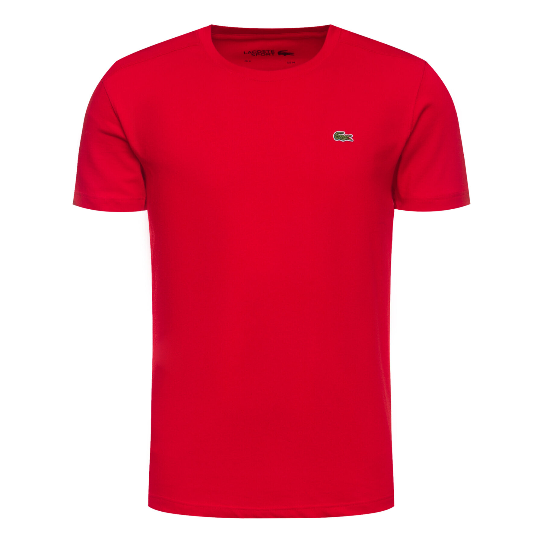 Lacoste Тишърт TH7618 Червен Regular Fit - Pepit.bg