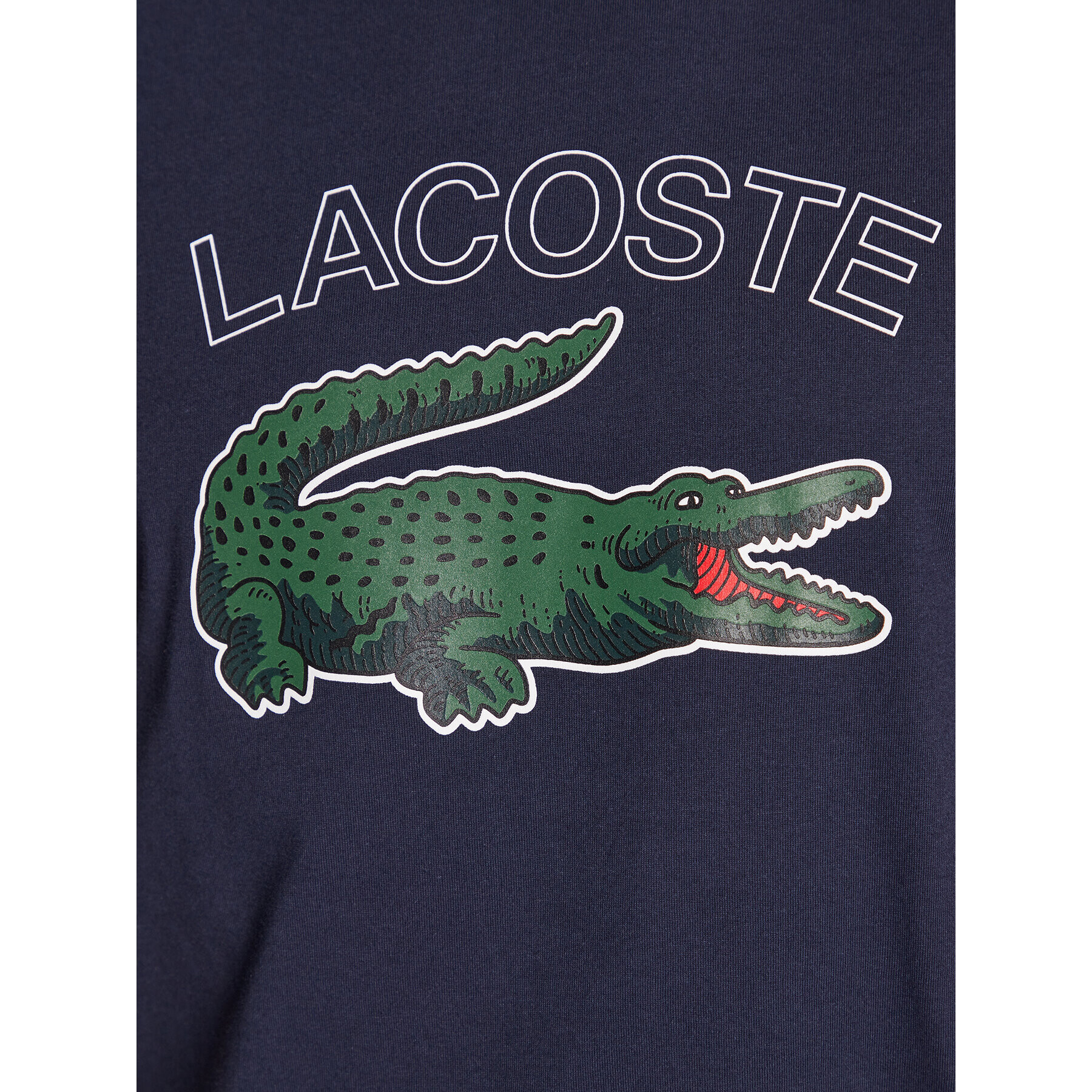 Lacoste Тишърт TH9299 Тъмносин Regular Fit - Pepit.bg