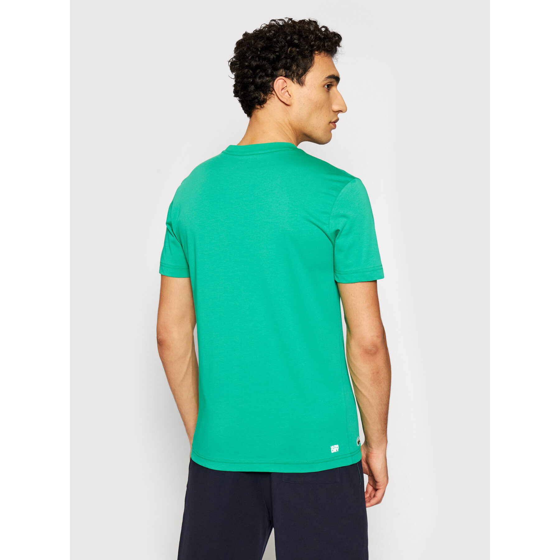 Lacoste Тишърт TH9654 Зелен Regular Fit - Pepit.bg