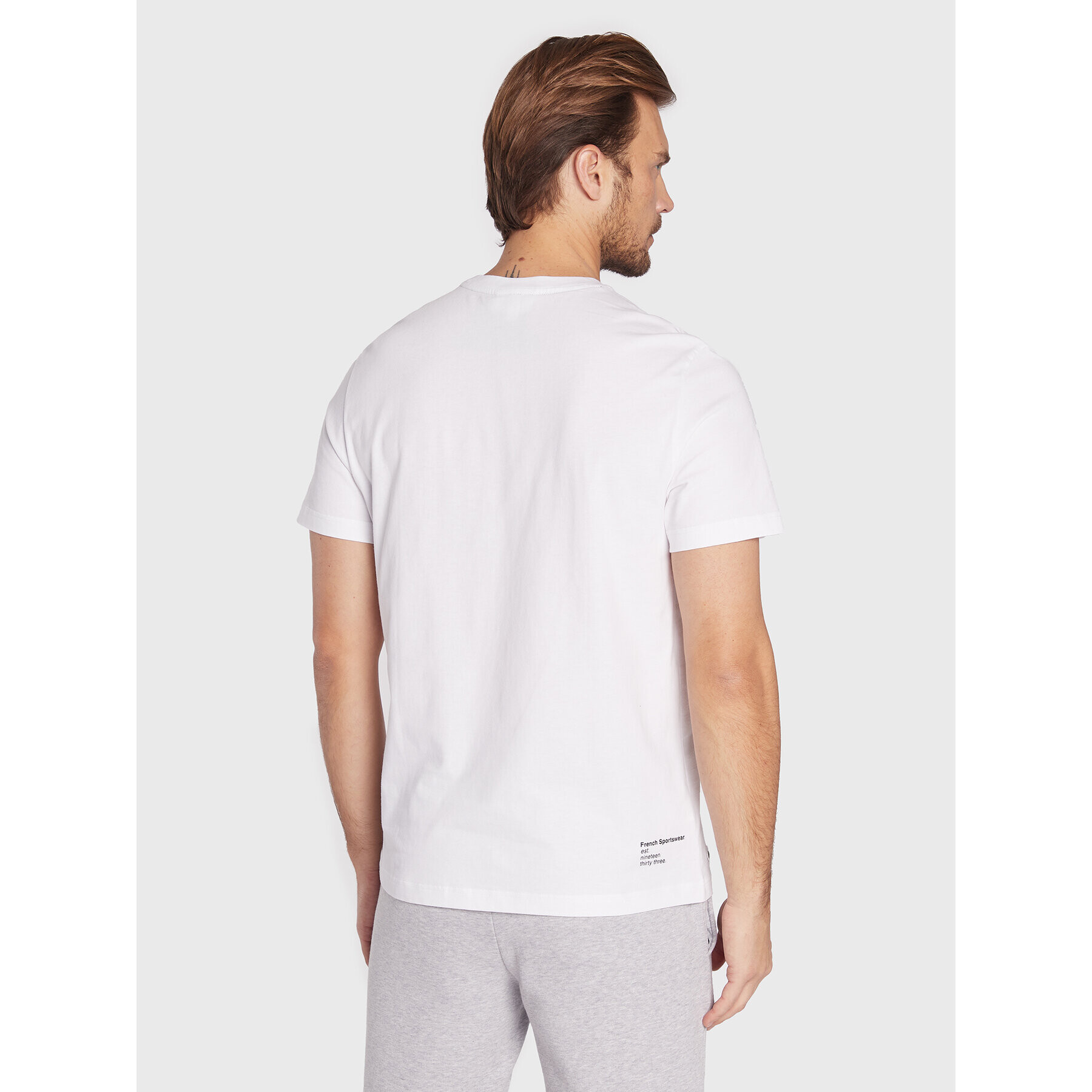 Lacoste Тишърт TH9665 Бял Regular Fit - Pepit.bg