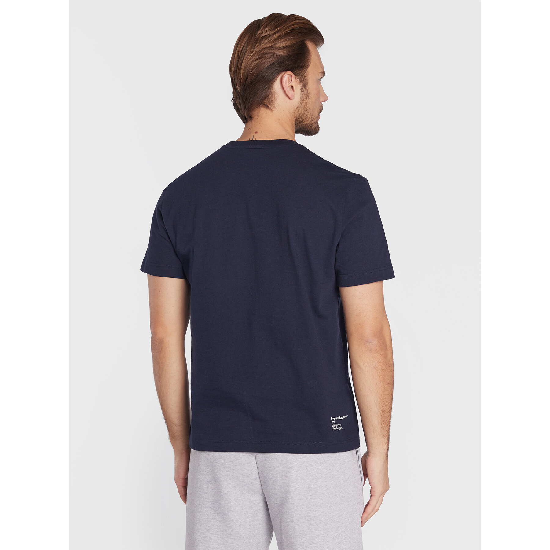 Lacoste Тишърт TH9665 Тъмносин Regular Fit - Pepit.bg