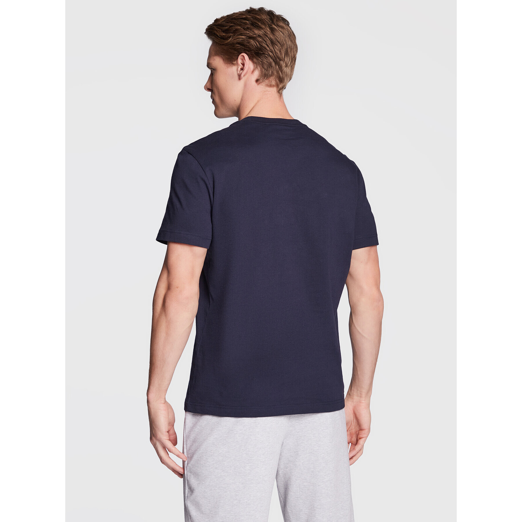 Lacoste Тишърт TH9681 Тъмносин Regular Fit - Pepit.bg