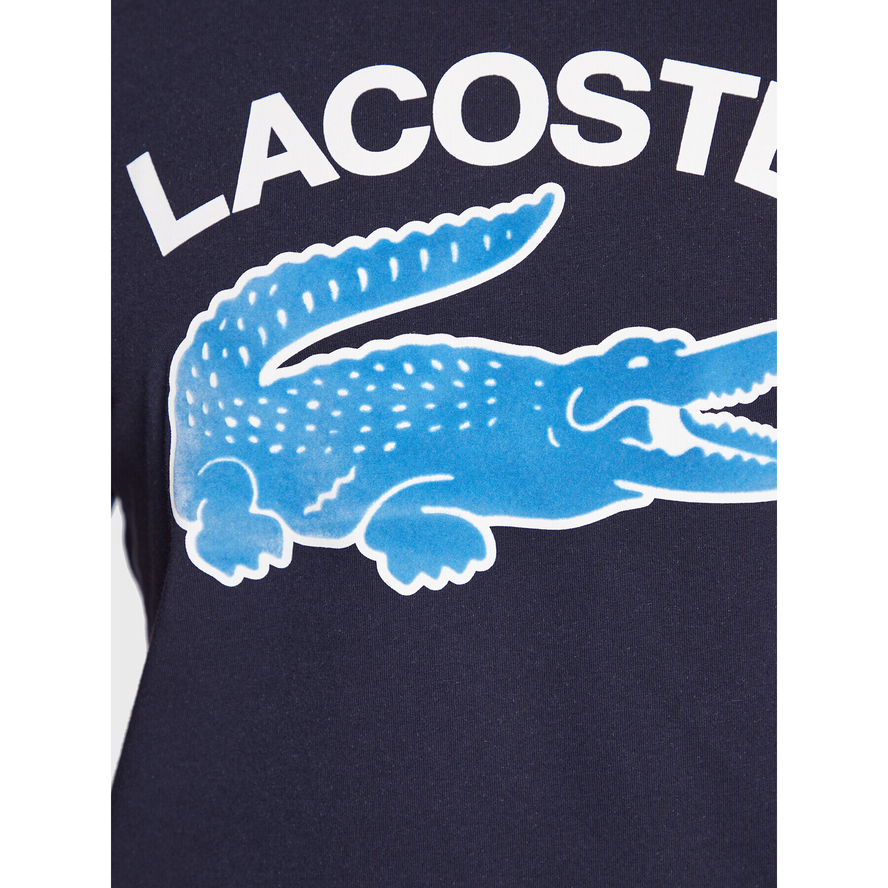 Lacoste Тишърт TH9681 Тъмносин Regular Fit - Pepit.bg