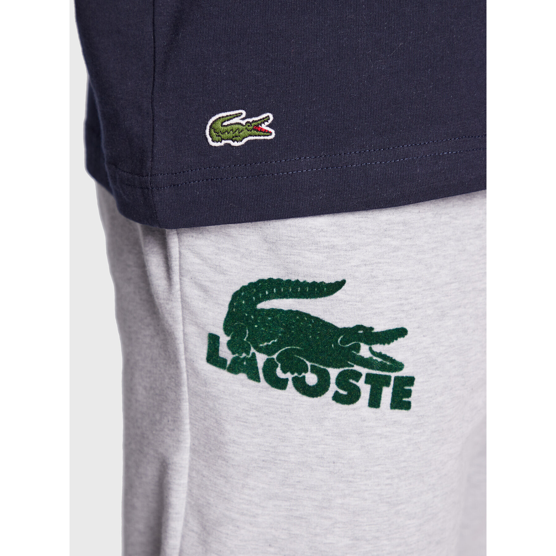 Lacoste Тишърт TH9681 Тъмносин Regular Fit - Pepit.bg