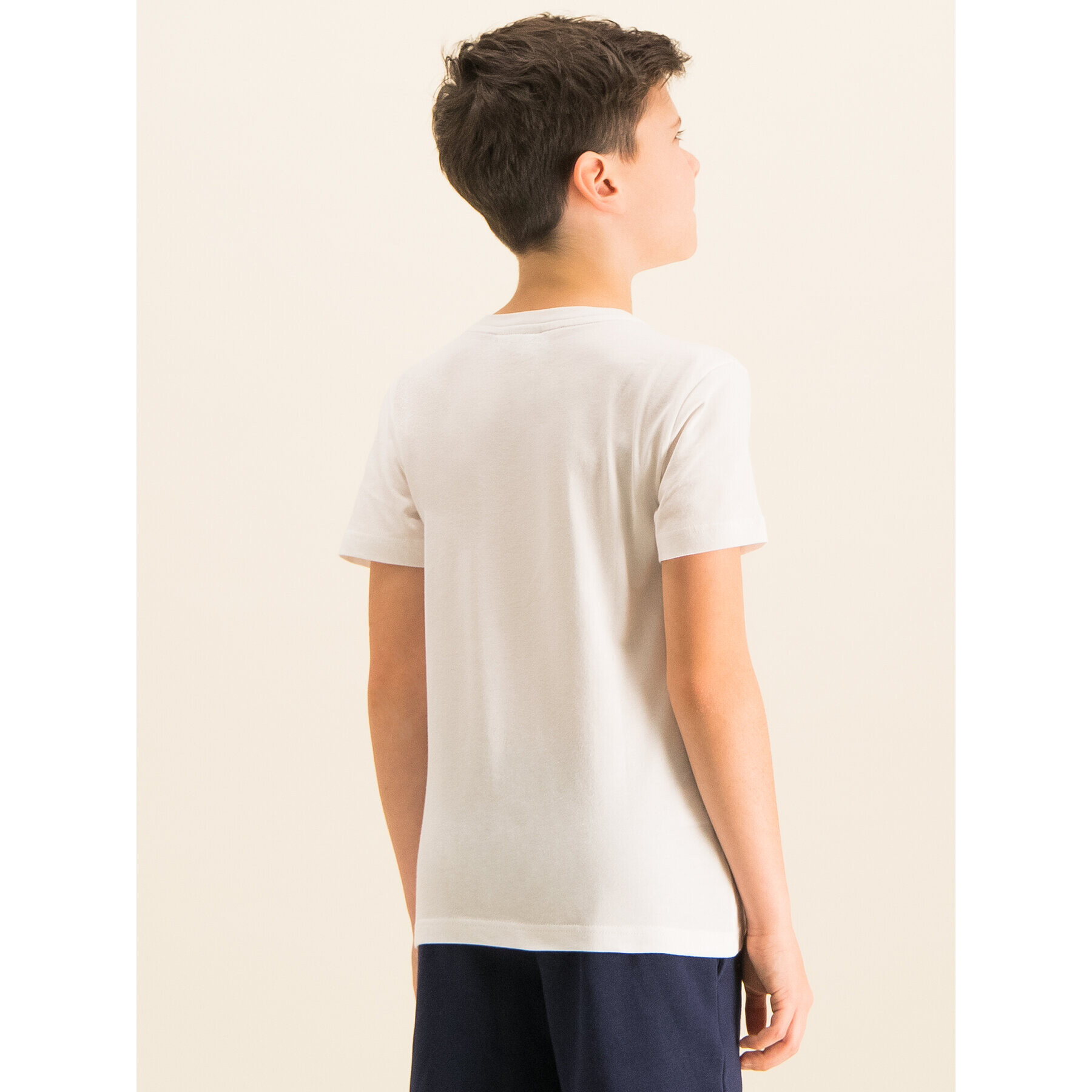 Lacoste Тишърт TJ1442 Бял Regular Fit - Pepit.bg