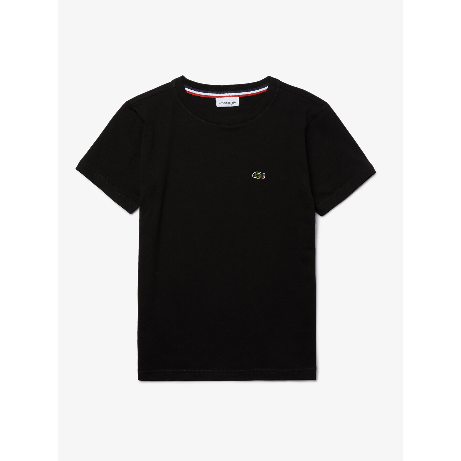 Lacoste Тишърт TJ1442 Черен Regular Fit - Pepit.bg