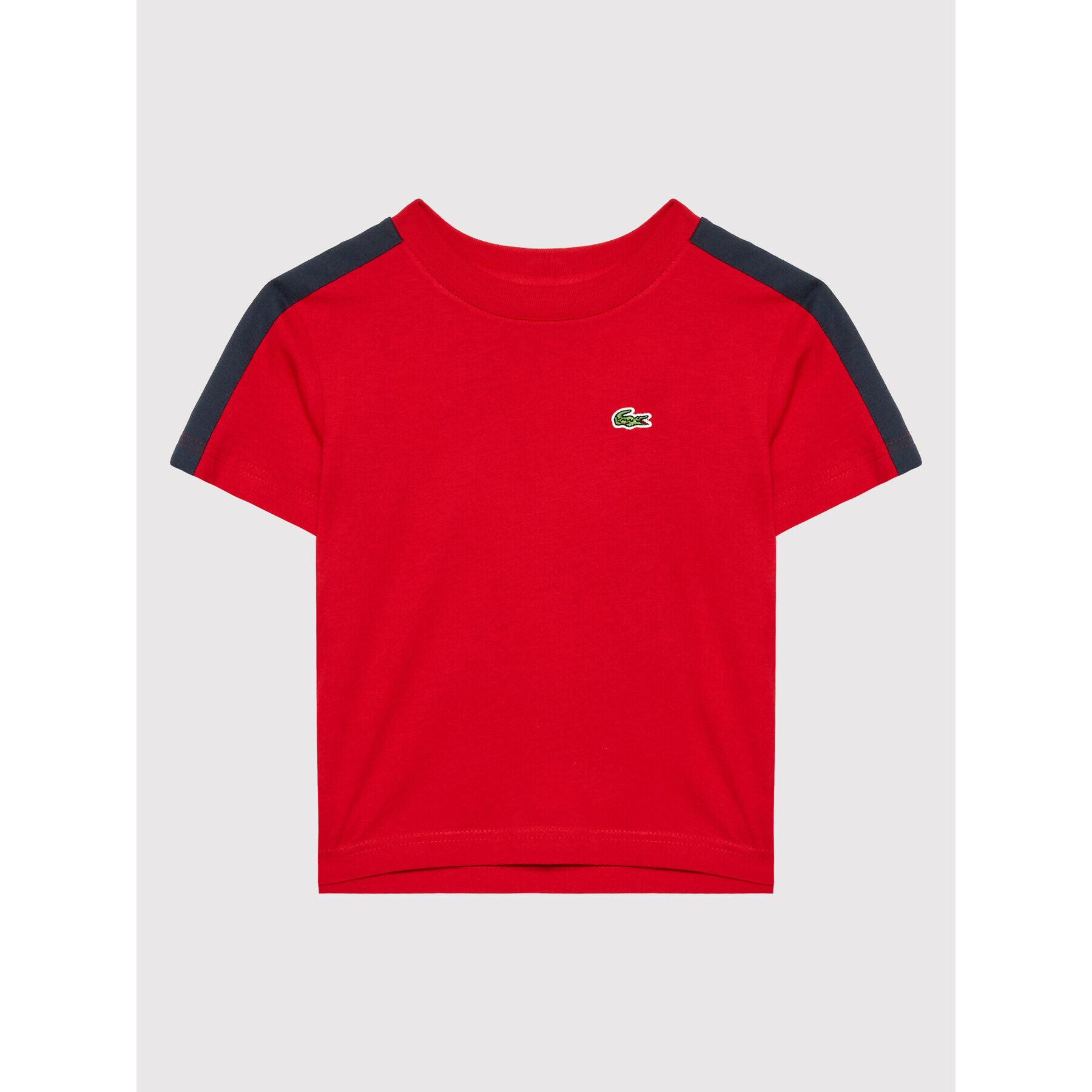 Lacoste Тишърт TJ2659 Червен Regular Fit - Pepit.bg