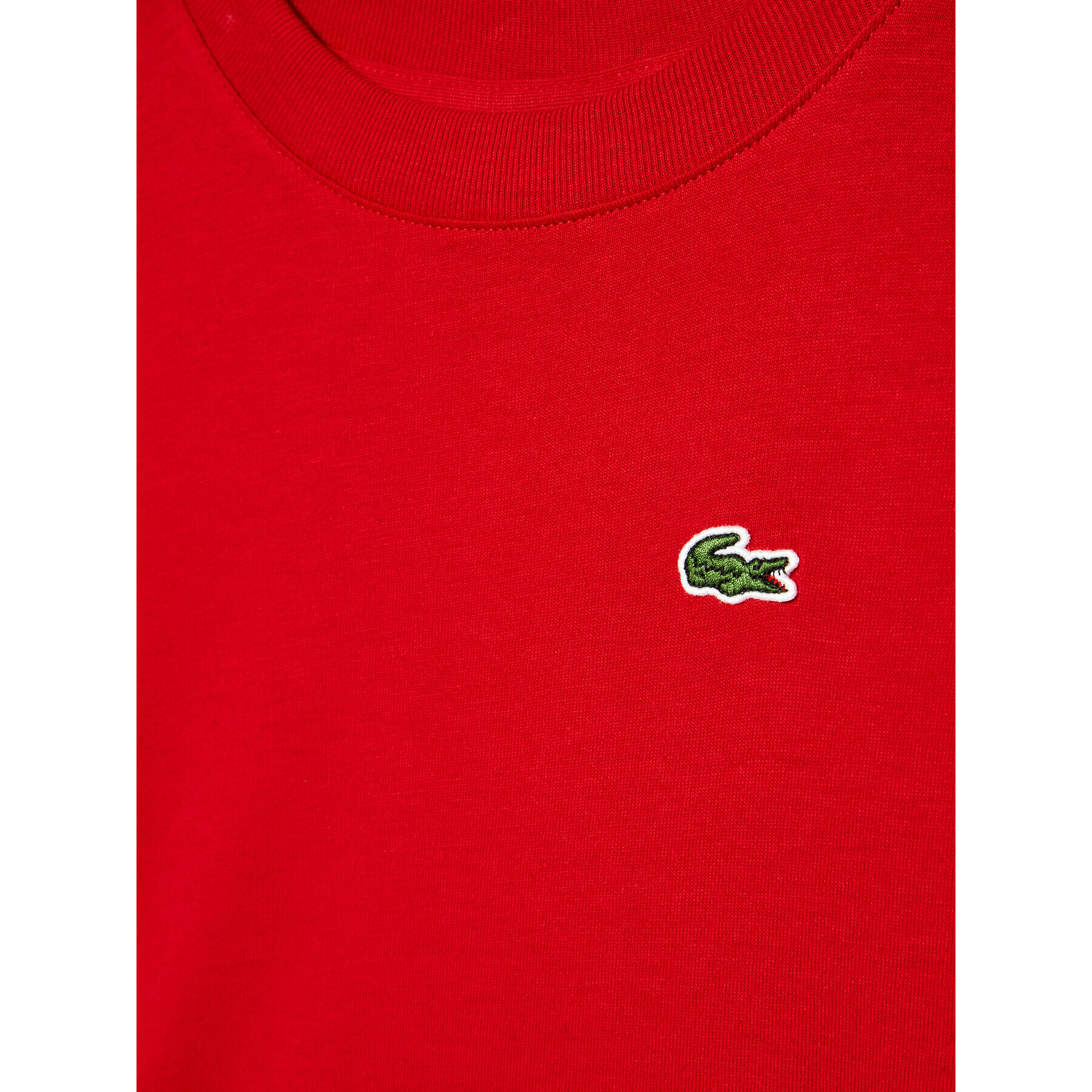 Lacoste Тишърт TJ2659 Червен Regular Fit - Pepit.bg