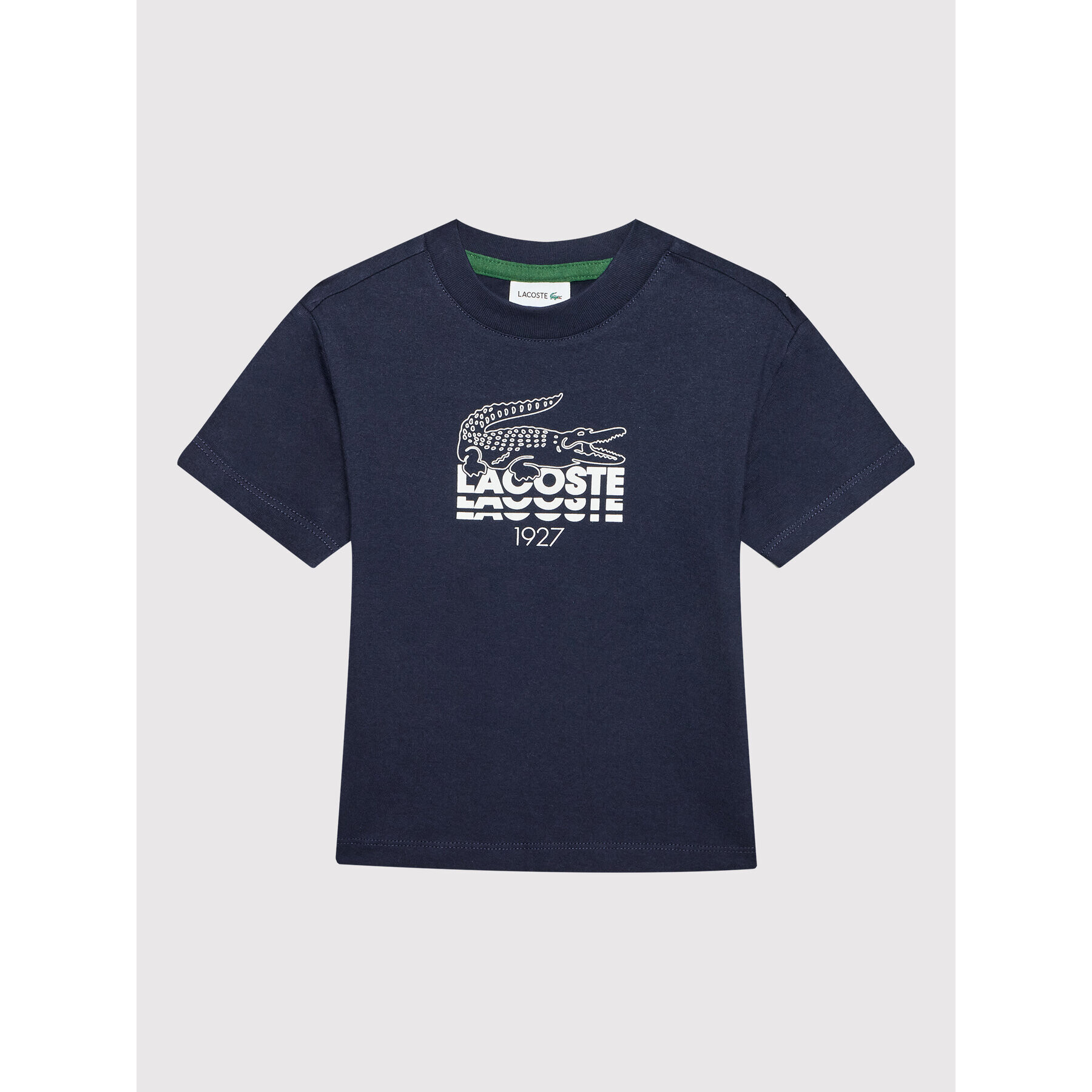Lacoste Тишърт TJ4282 Тъмносин Regular Fit - Pepit.bg
