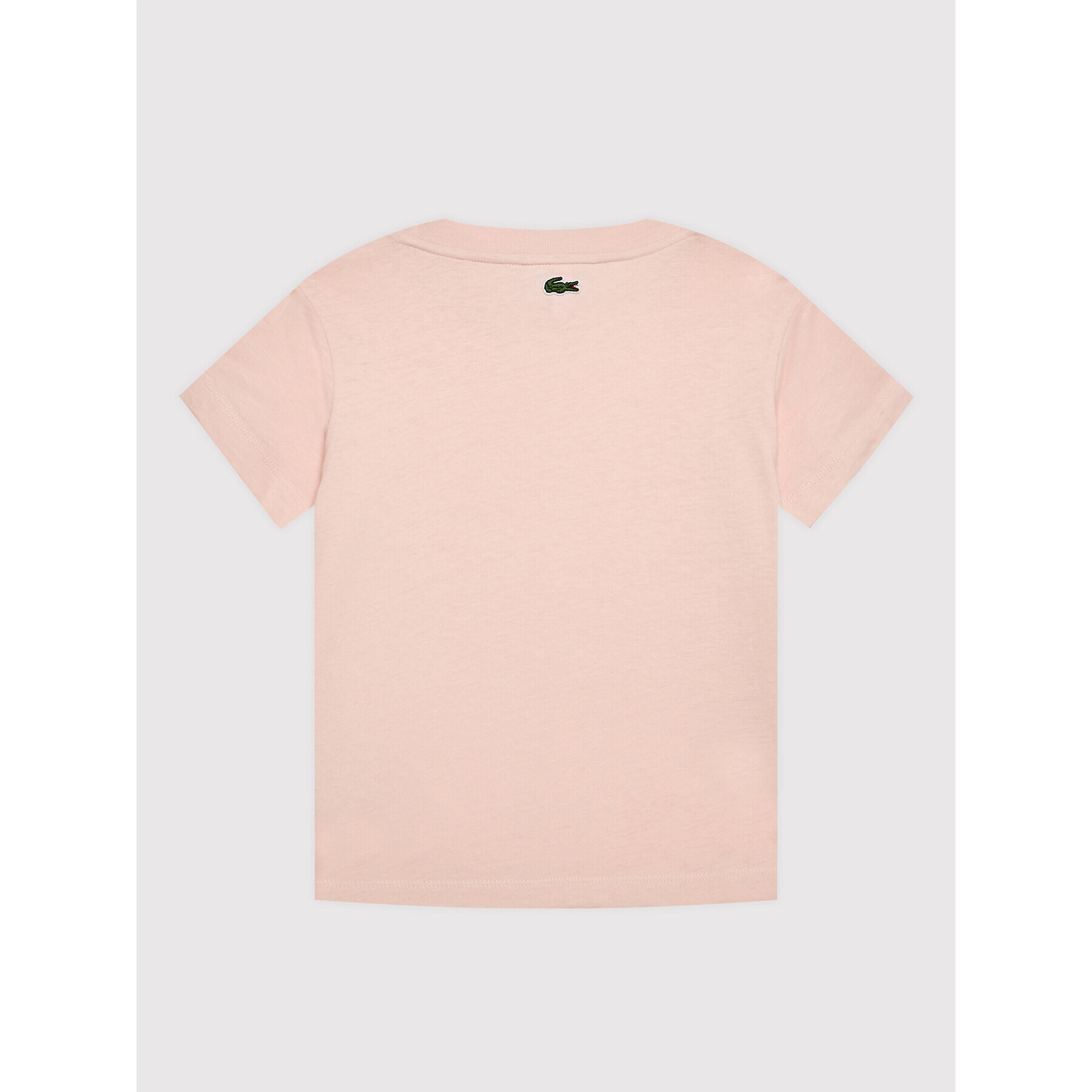 Lacoste Тишърт TJ6847 Розов Regular Fit - Pepit.bg