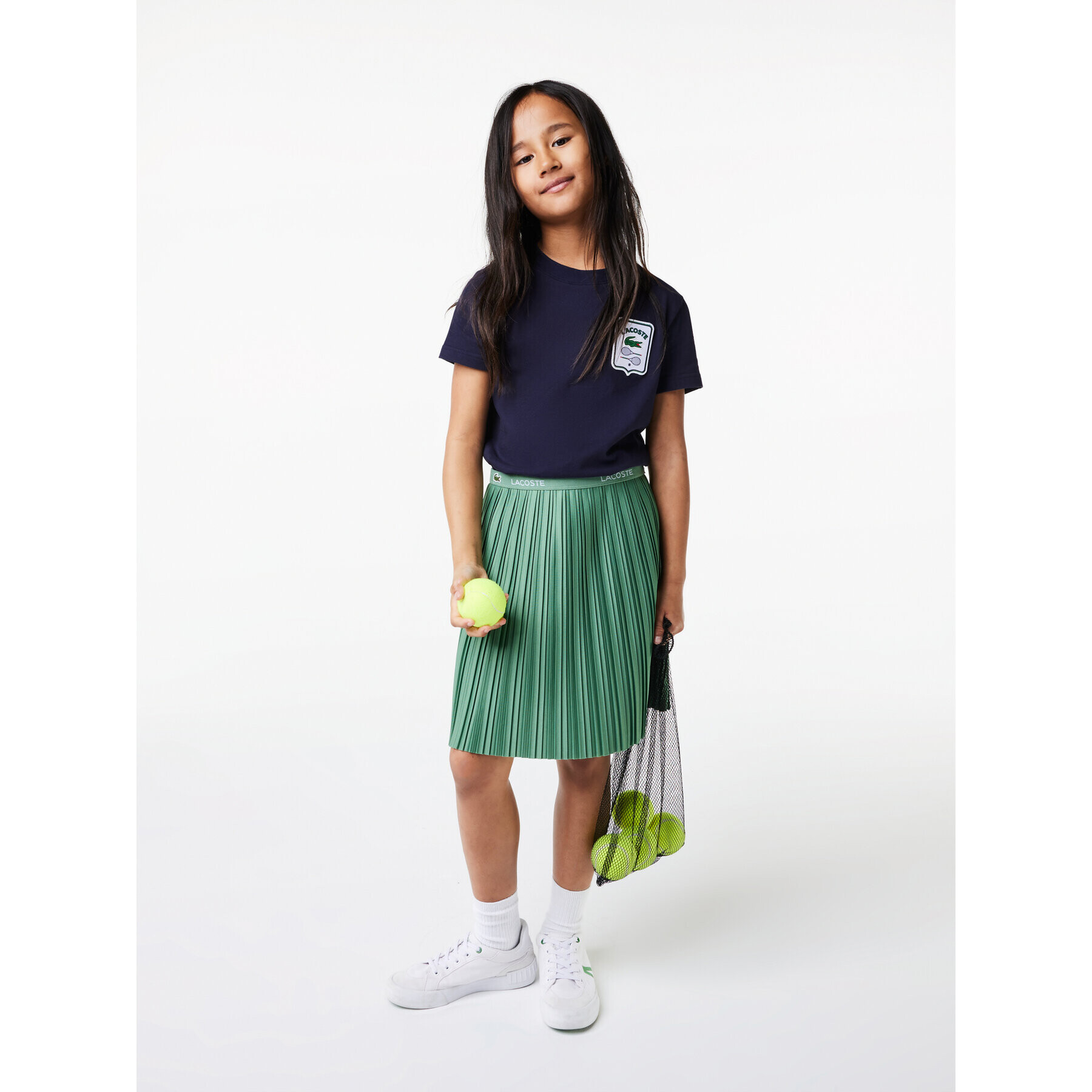 Lacoste Тишърт TJ7485 Тъмносин Regular Fit - Pepit.bg