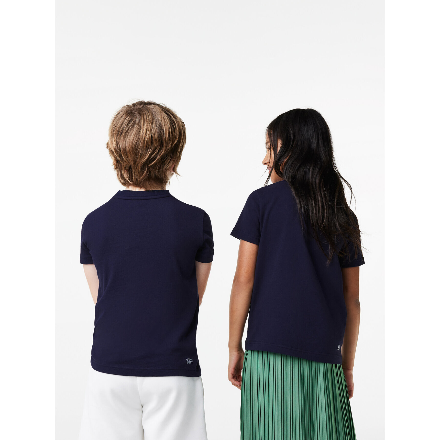 Lacoste Тишърт TJ7485 Тъмносин Regular Fit - Pepit.bg