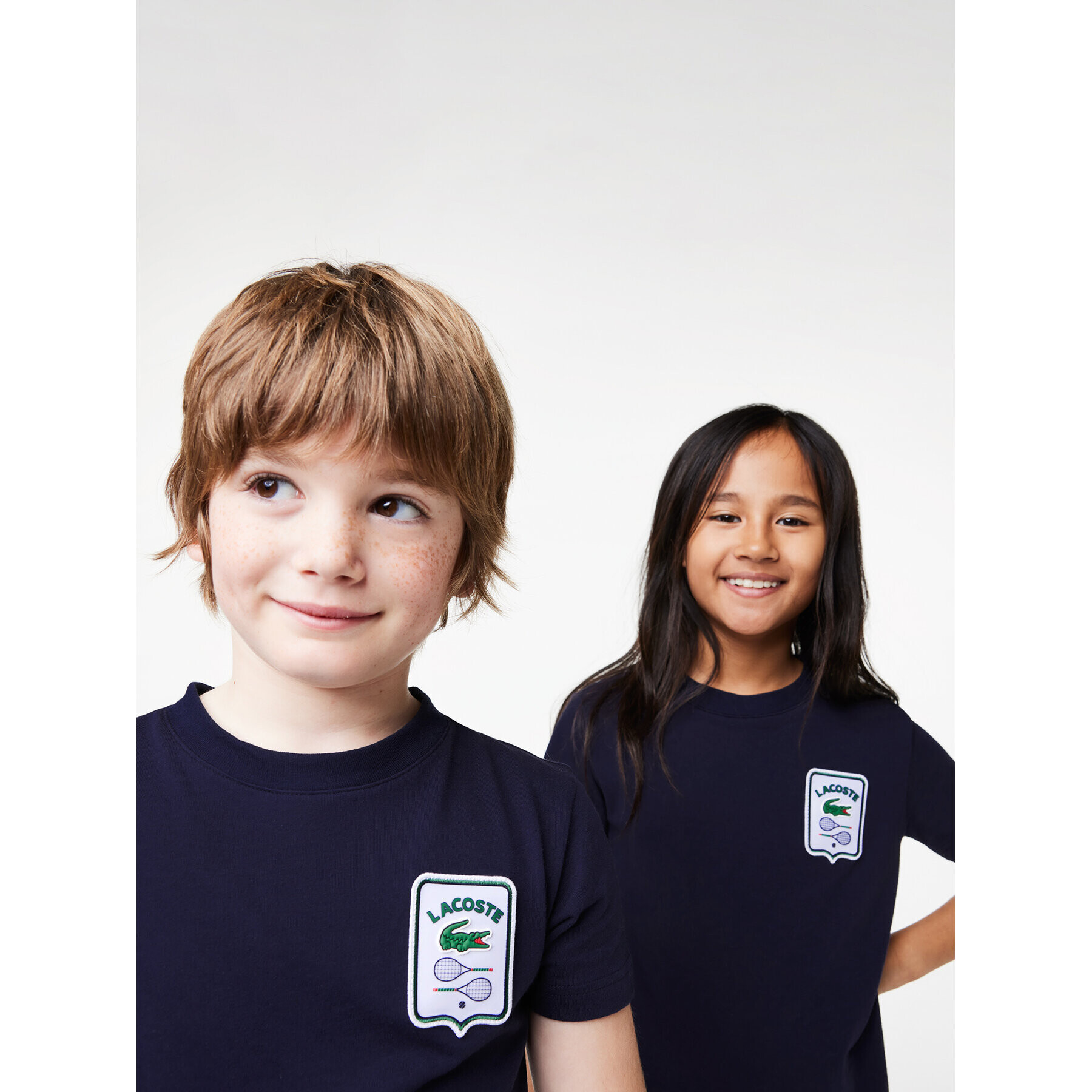 Lacoste Тишърт TJ7485 Тъмносин Regular Fit - Pepit.bg