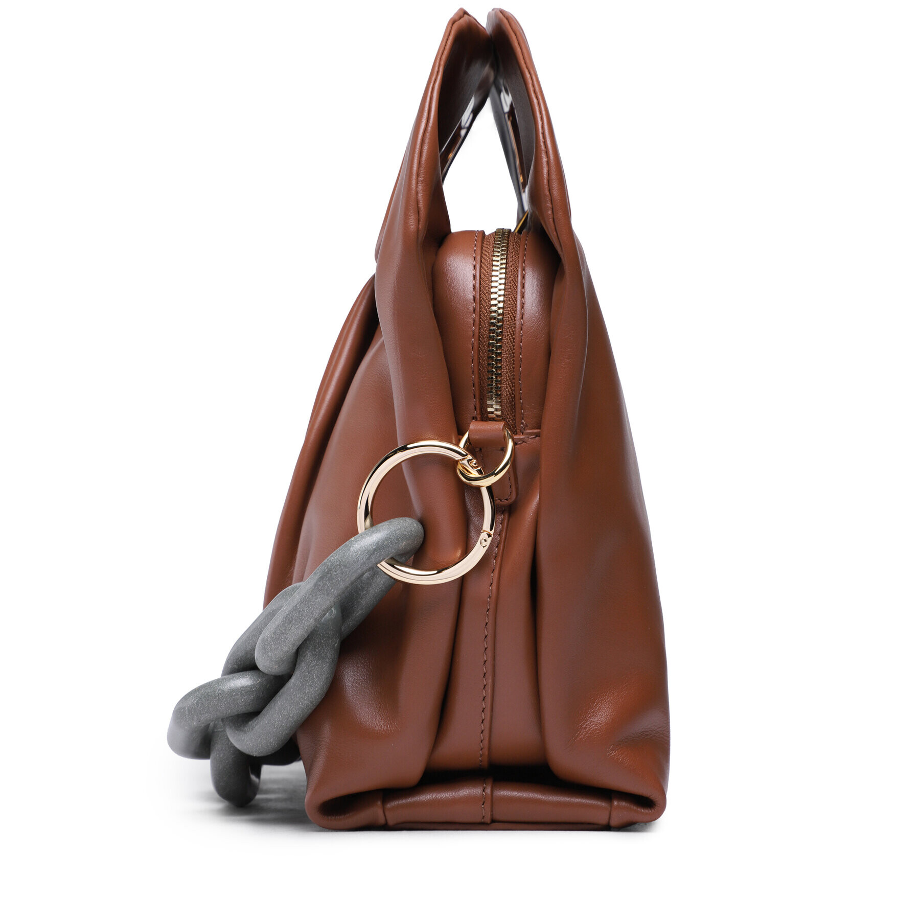 Lancel Дамска чанта A12127 C5 Кафяв - Pepit.bg