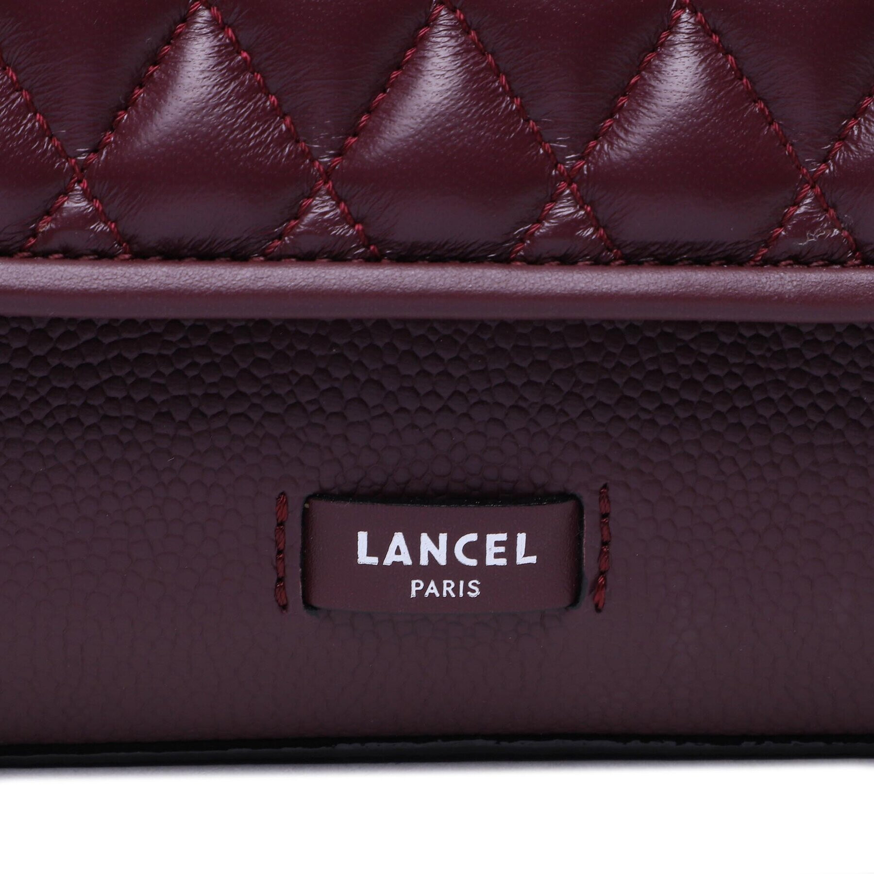 Lancel Дамска чанта M Flap Bag A1222926TU Бордо - Pepit.bg