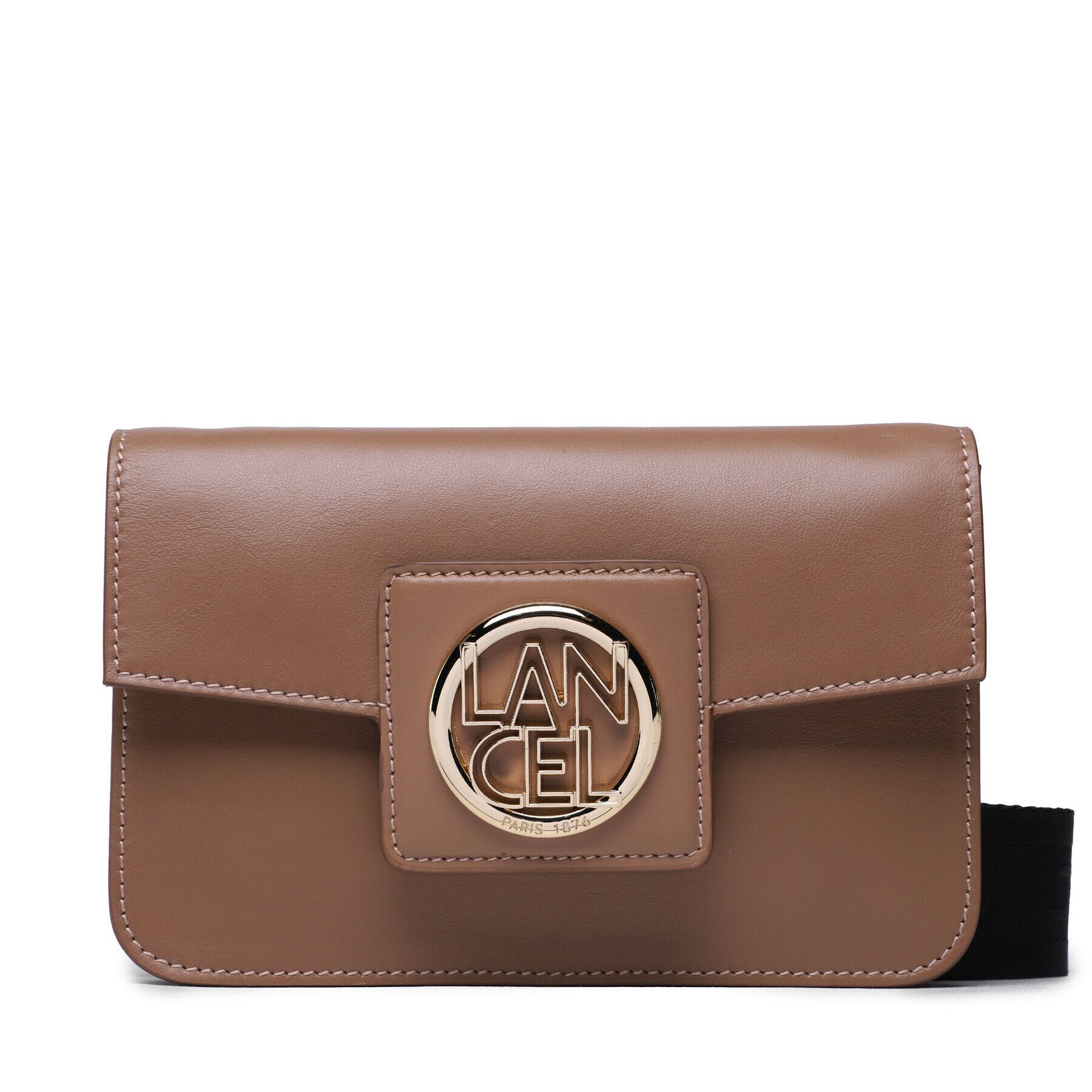 Lancel Дамска чанта Mini Sac Pc Nomade A12069JGTU Кафяв - Pepit.bg