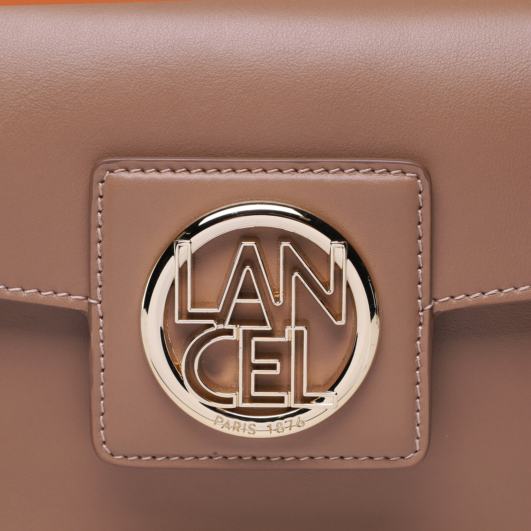 Lancel Дамска чанта Mini Sac Pc Nomade A12069JGTU Кафяв - Pepit.bg