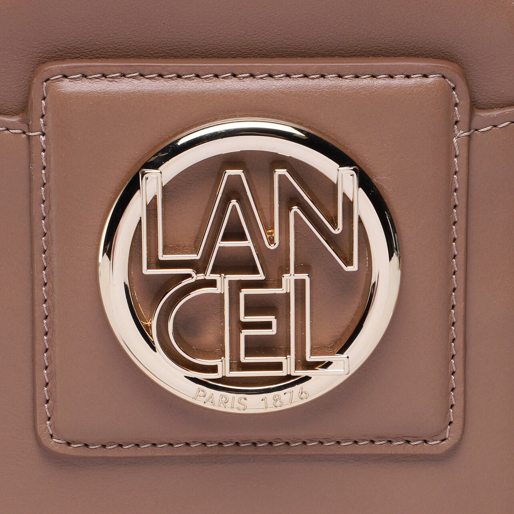 Lancel Дамска чанта Mini Vertical Bag A12079JGTU Кафяв - Pepit.bg