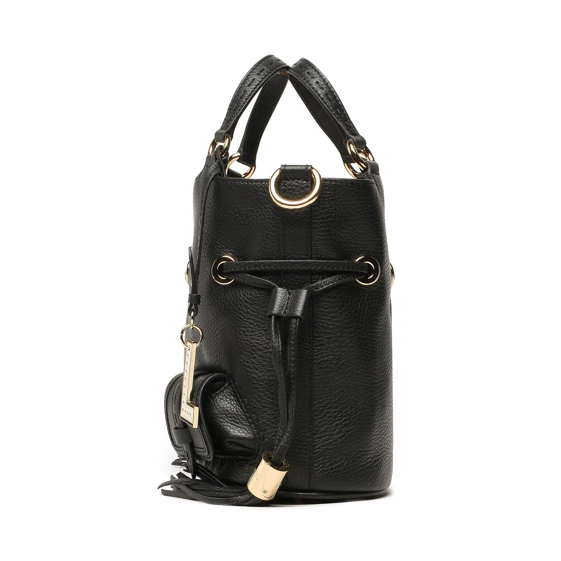 Lancel Дамска чанта S Bucket Bag A1010910TU Черен - Pepit.bg