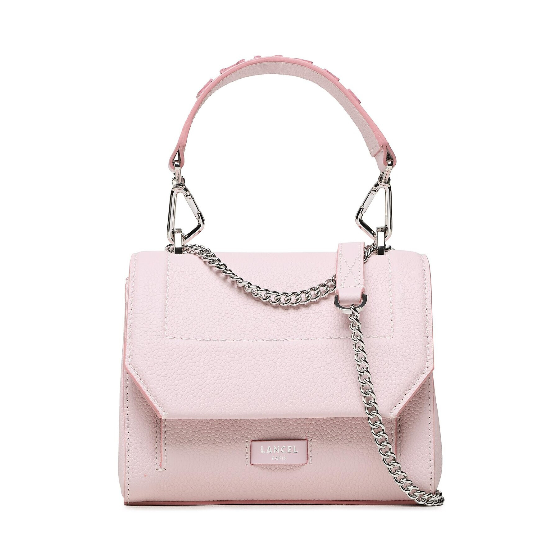 Lancel Дамска чанта S Flap Bag A09221HRTU Розов - Pepit.bg