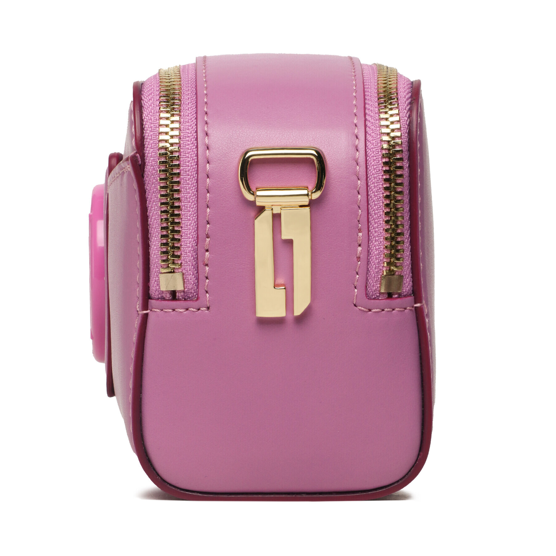 Lancel Дамска чанта Zip Camera Bag A12070 Виолетов - Pepit.bg