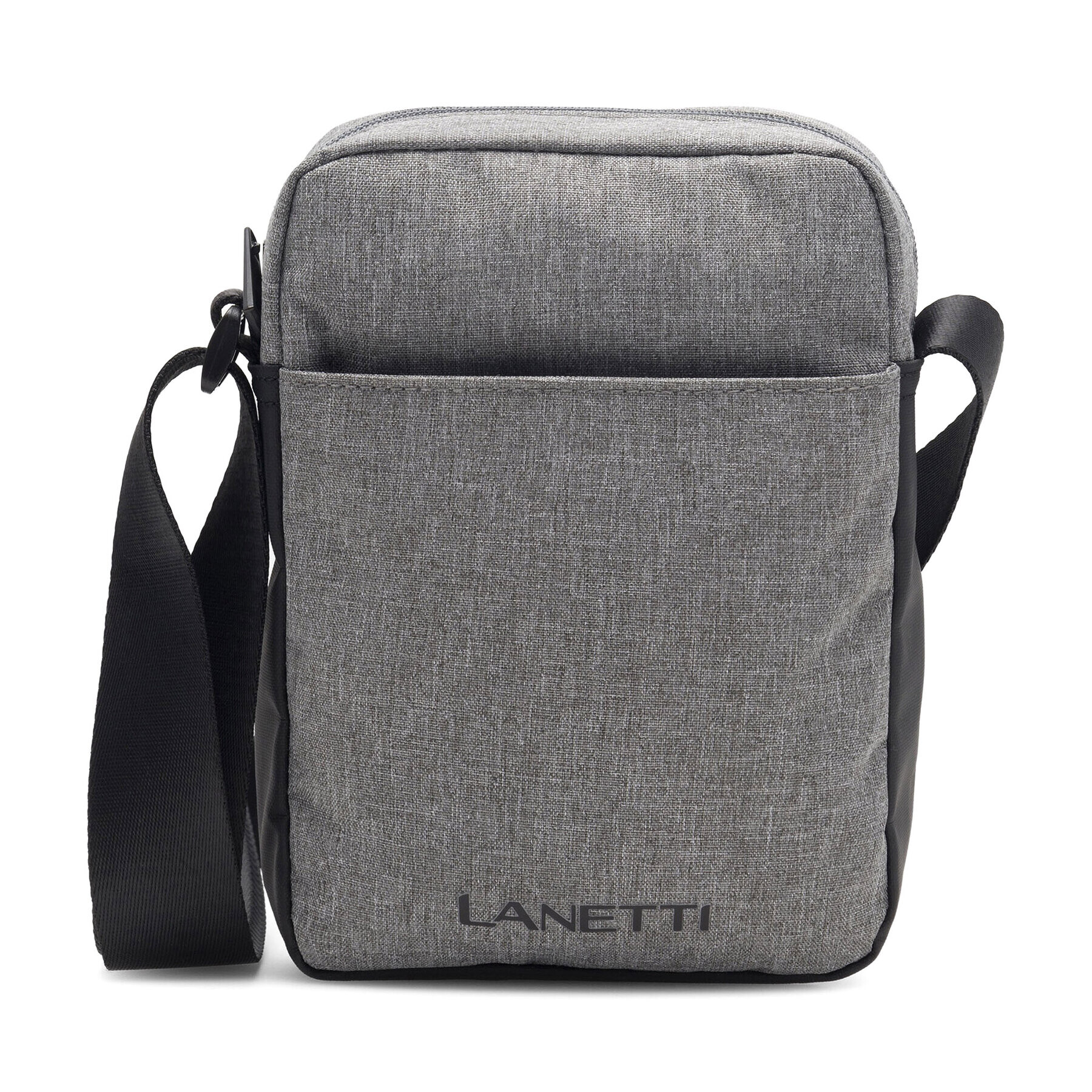 Lanetti Мъжка чантичка LAN-K-006-04R Сив - Pepit.bg