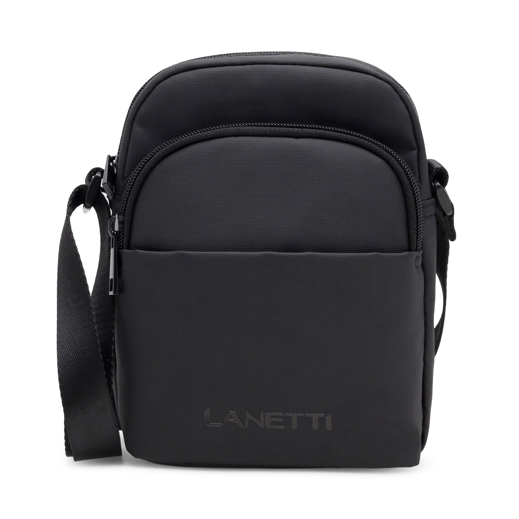 Lanetti Мъжка чантичка LAN-K-014-04R Черен - Pepit.bg
