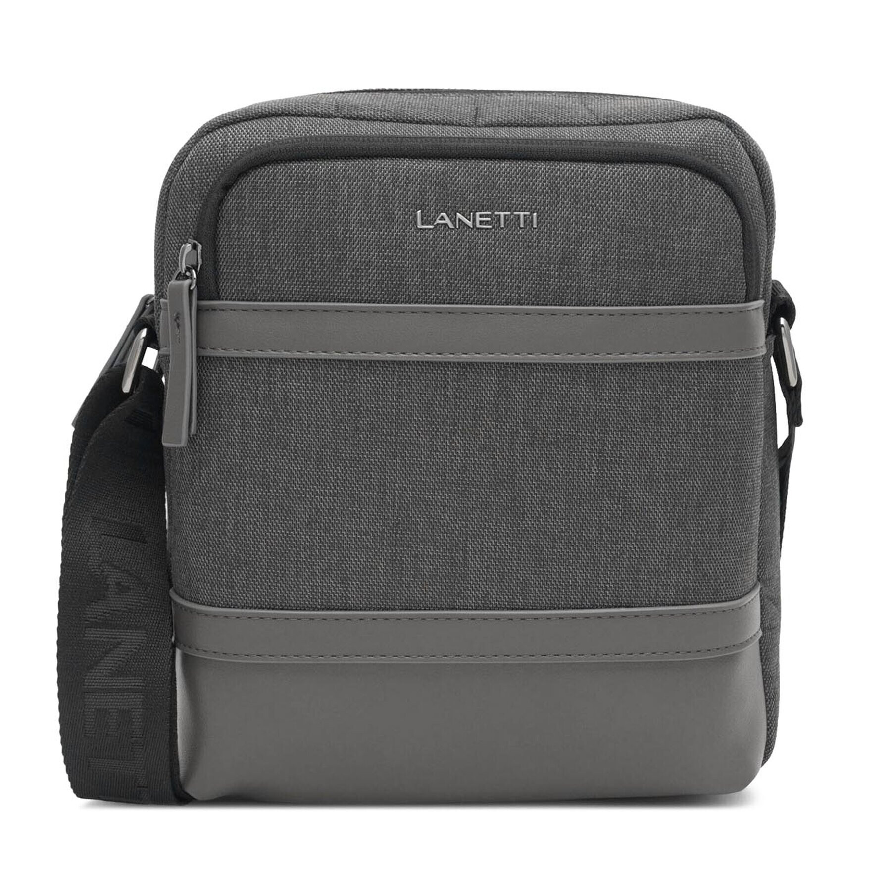 Lanetti Мъжка чантичка LAN-KL-018-04R Сив - Pepit.bg